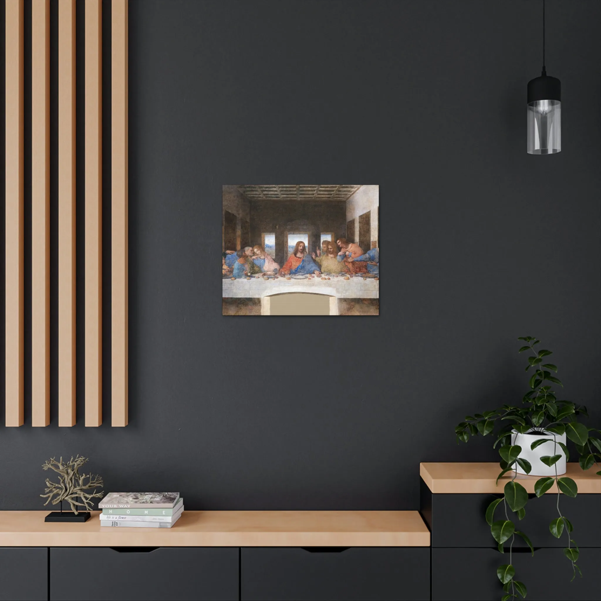 Leonardo Da Vinci The Last Supper Canvas Gallery Wraps - Image 27