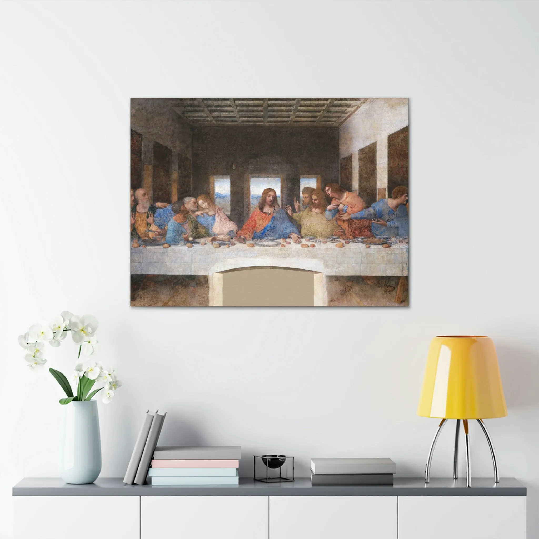 Leonardo Da Vinci The Last Supper Canvas Gallery Wraps - Image 29