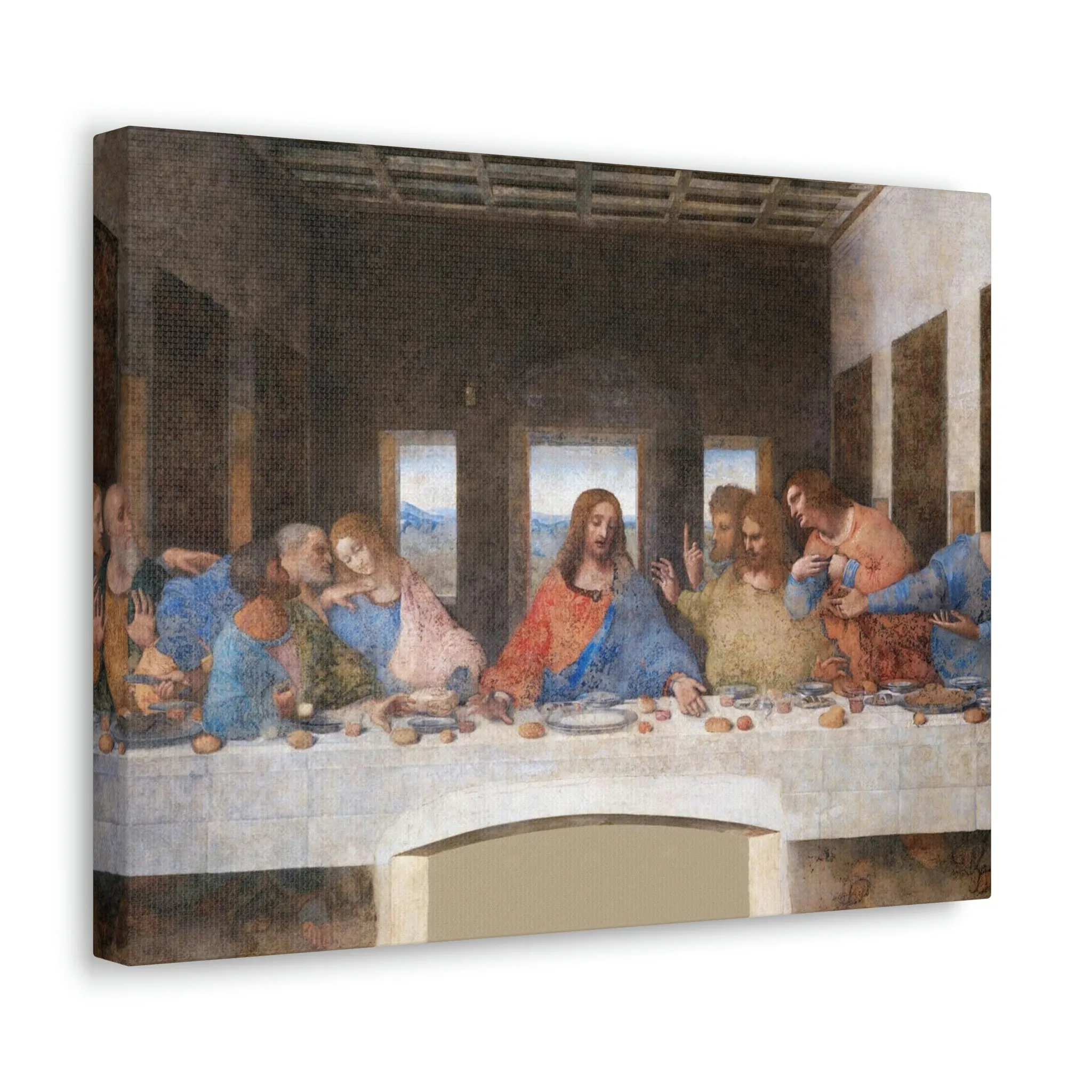 Leonardo Da Vinci The Last Supper Canvas Gallery Wraps - Image 4