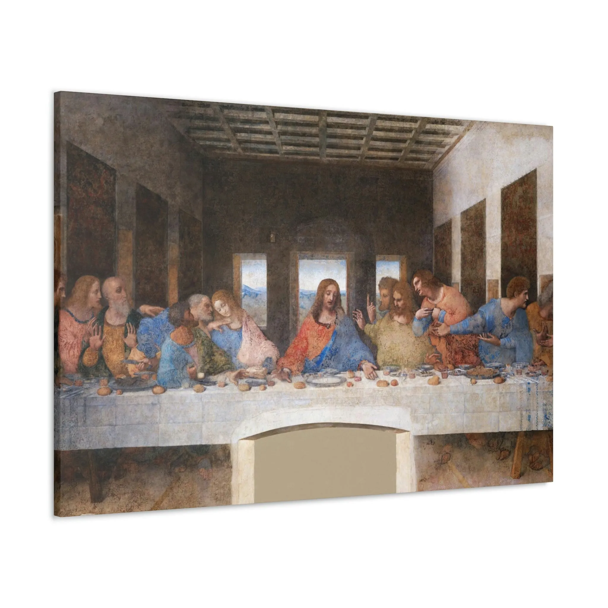Leonardo Da Vinci The Last Supper Canvas Gallery Wraps - Image 7