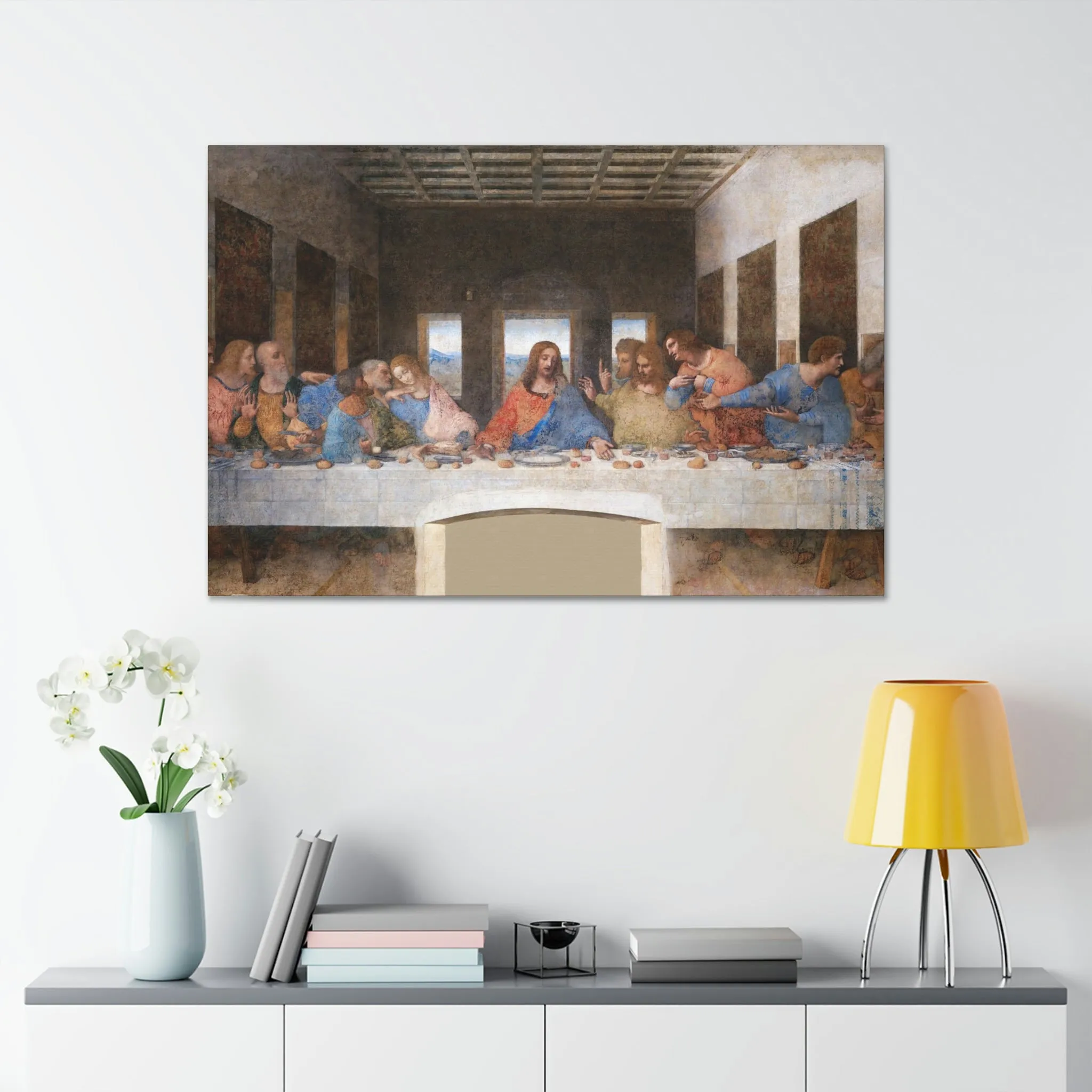 Leonardo Da Vinci The Last Supper Canvas Gallery Wraps - Image 8