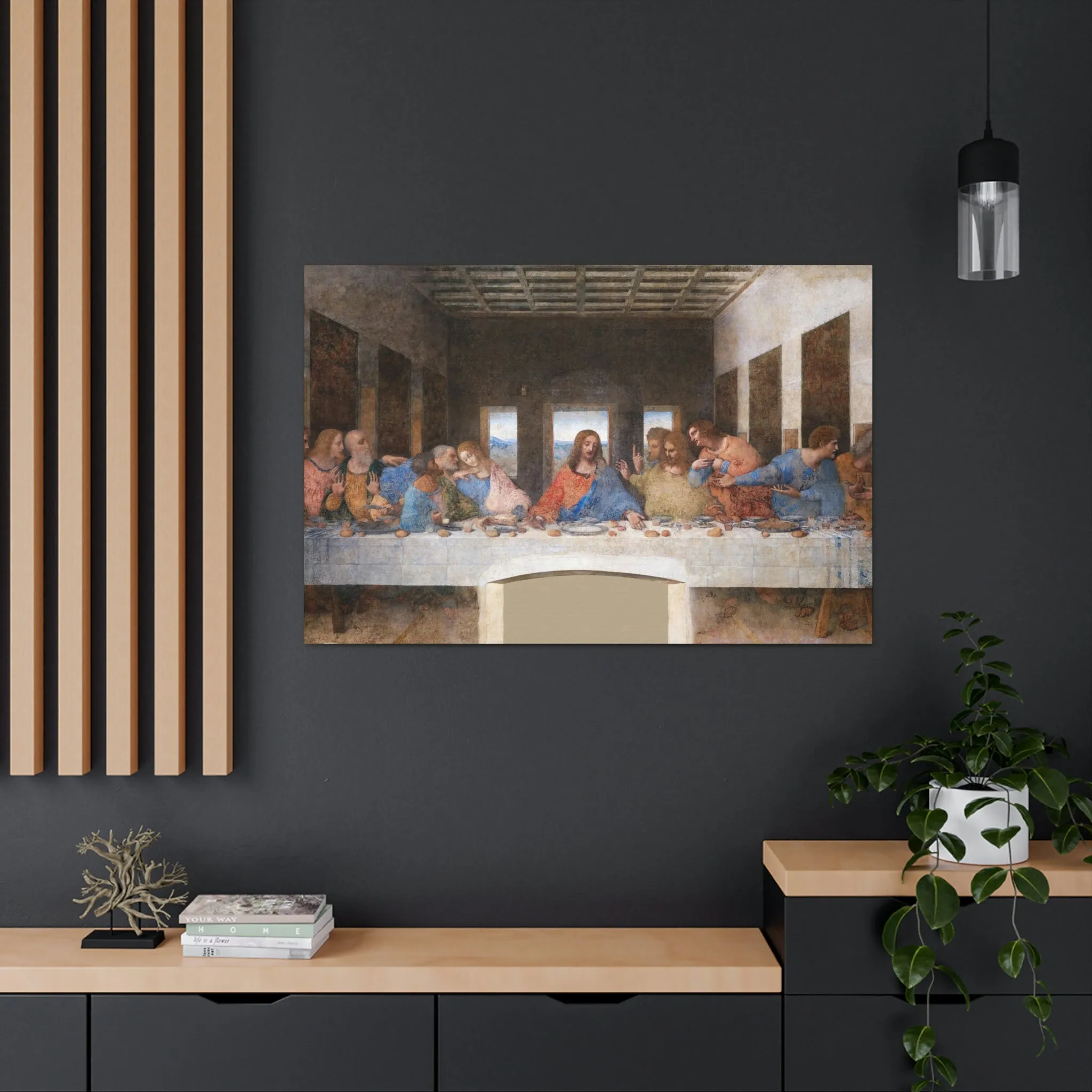 Leonardo Da Vinci The Last Supper Canvas Gallery Wraps - Image 9