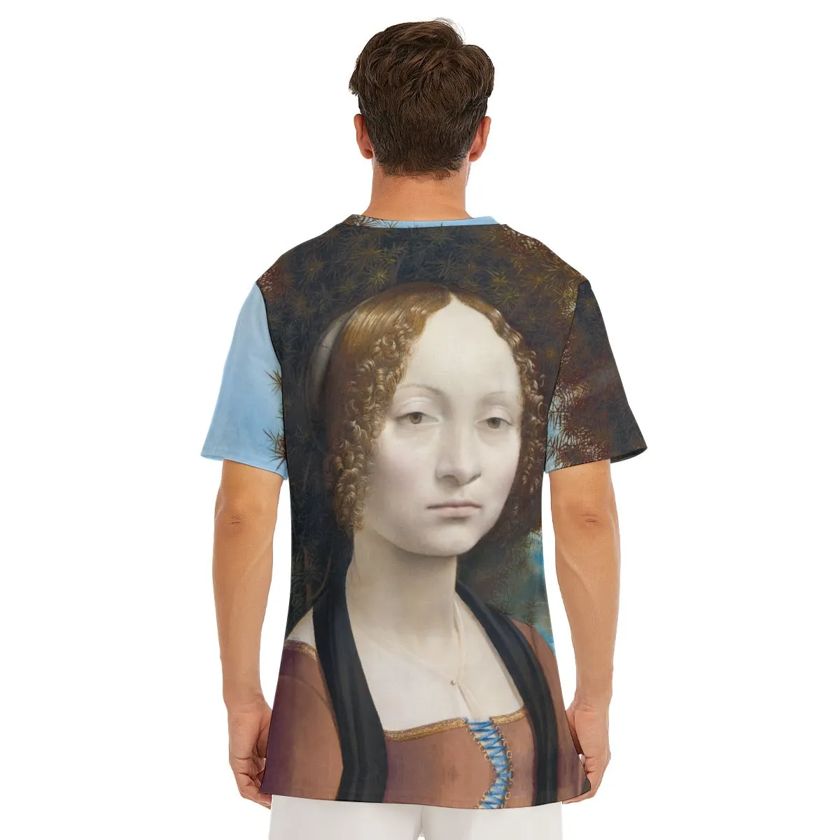 Leonardo da Vinci's Ginevra de' Benci T-Shirt - Image 7