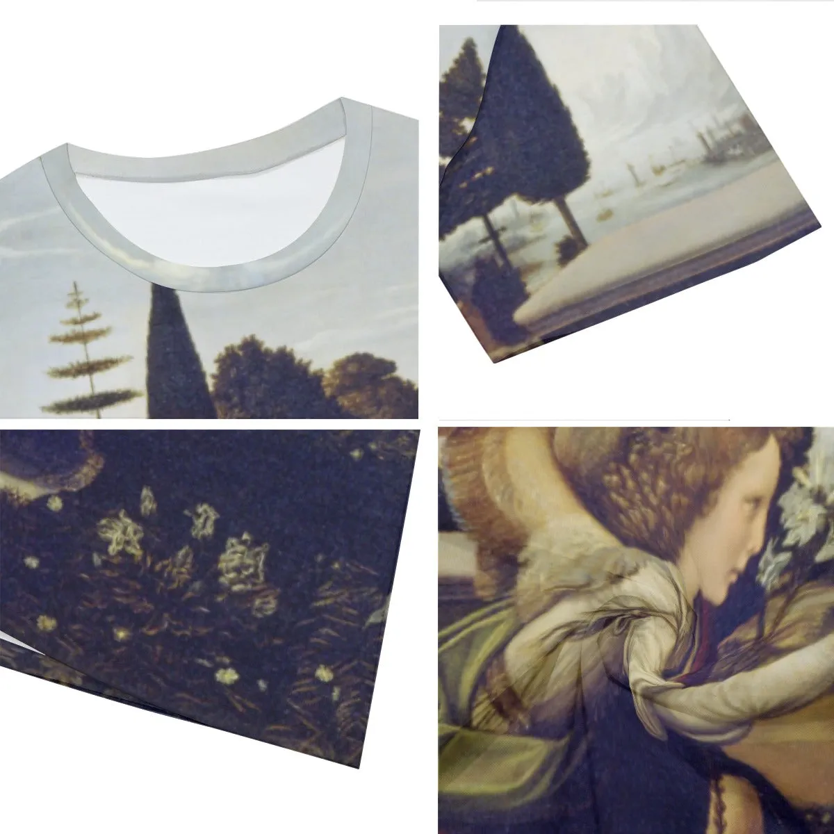 Leonardo da Vinci's The Annunciation T-Shirt - Image 3