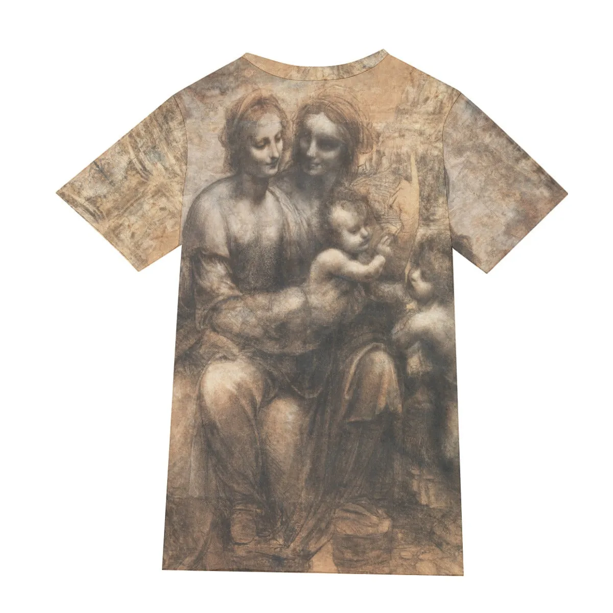 Leonardo da Vinci's The Burlington House Cartoon T-Shirt - Image 2