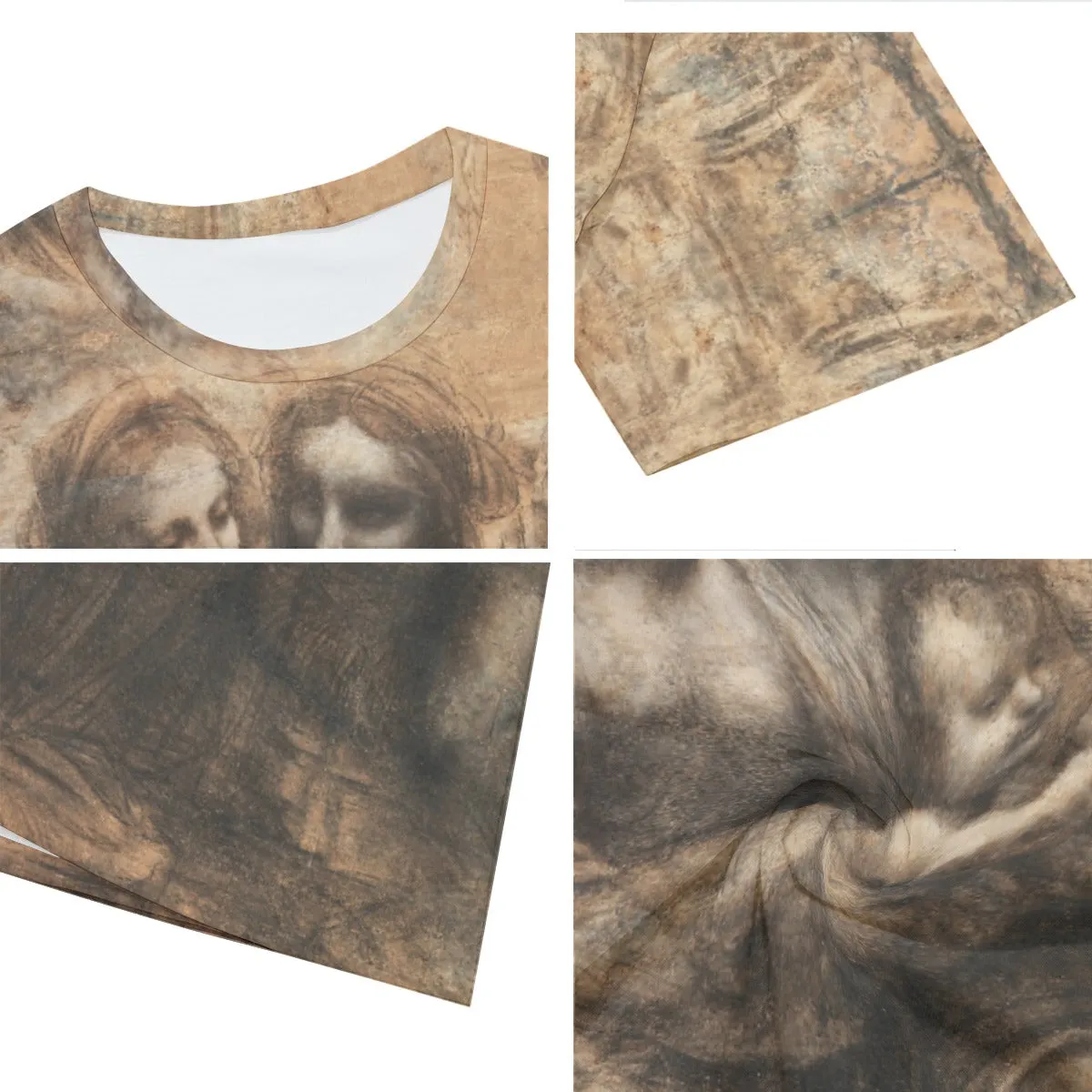 Leonardo da Vinci's The Burlington House Cartoon T-Shirt - Image 3