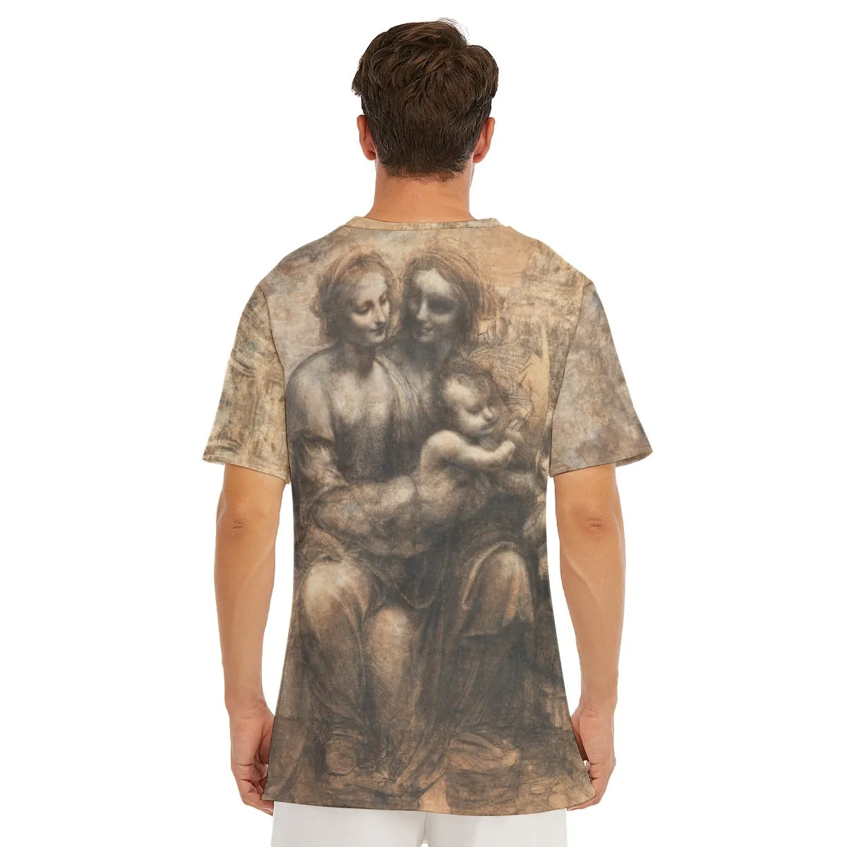 Leonardo da Vinci's The Burlington House Cartoon T-Shirt - Image 7