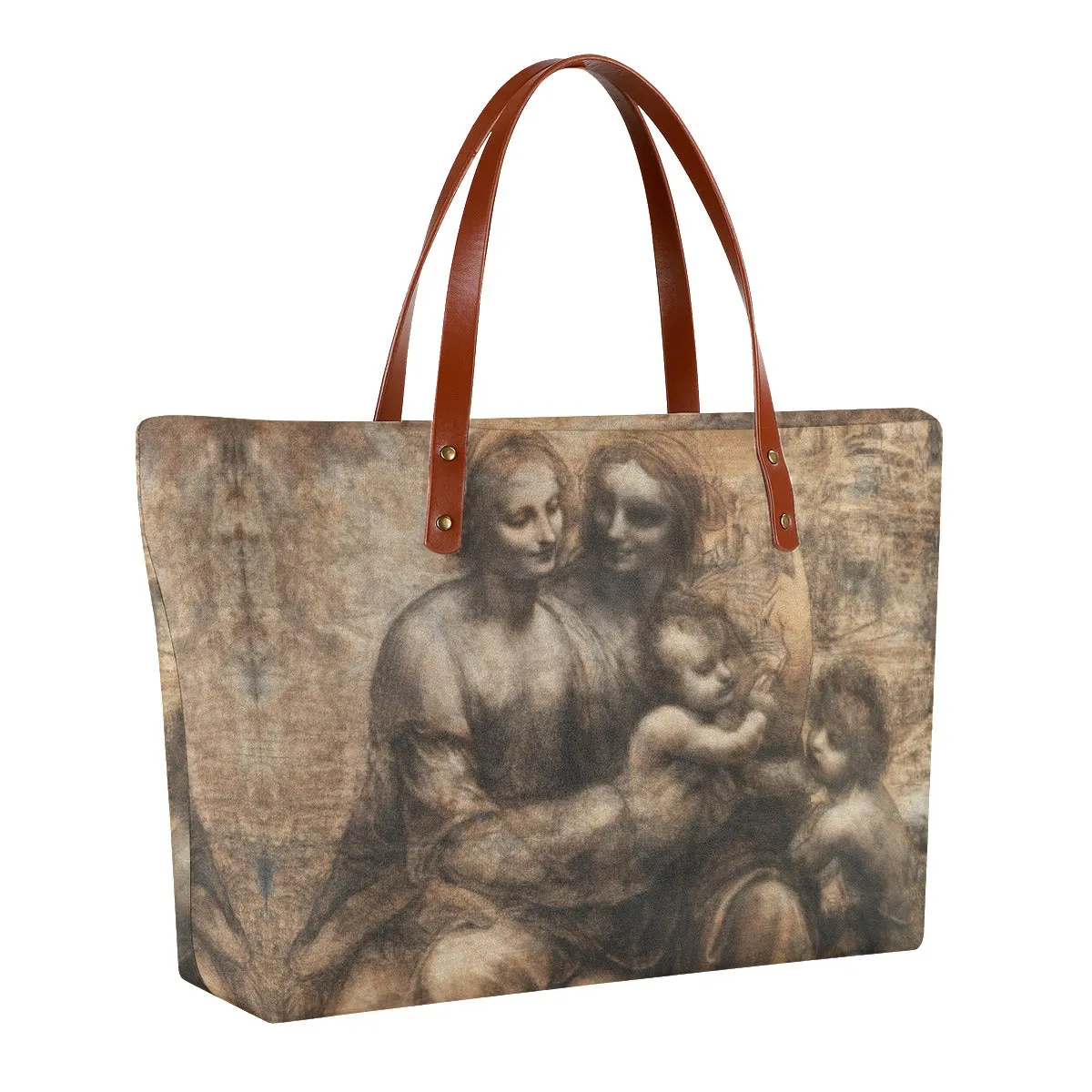 Leonardo da Vinci's The Burlington House Cartoon Tote Bag - Image 2