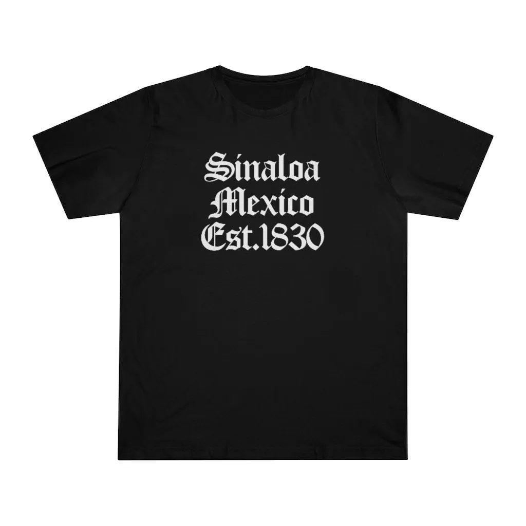 Libre y Soberano de Sinaloa Mexico est 1830 T-shirt