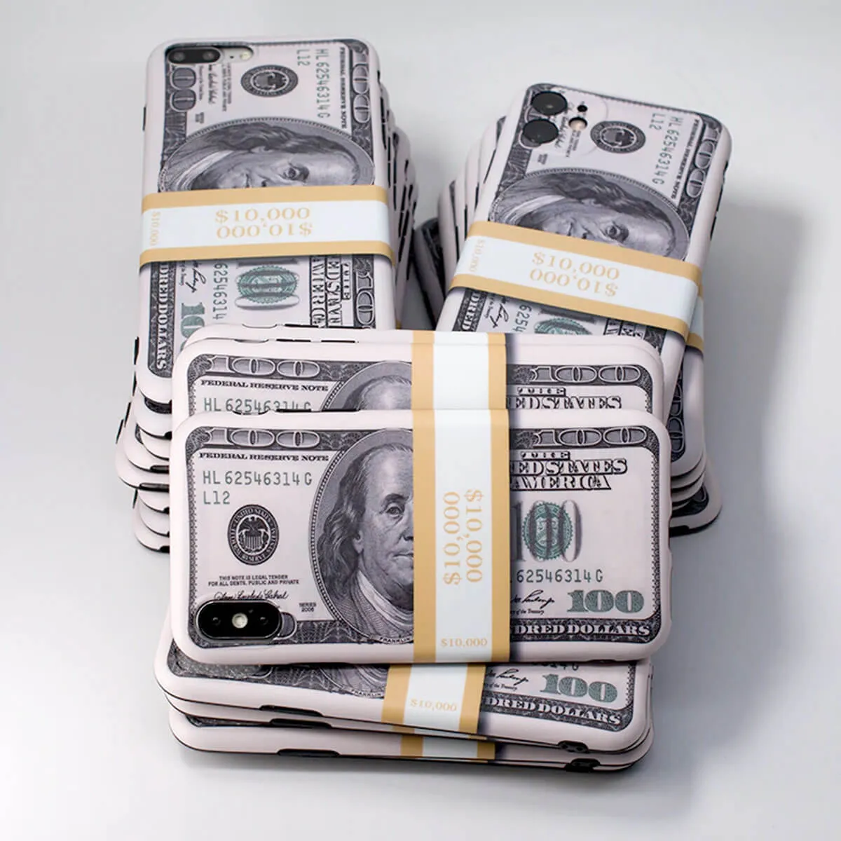 Luxury 10000 US Dollar Money Phone Case for iPhones - Image 7