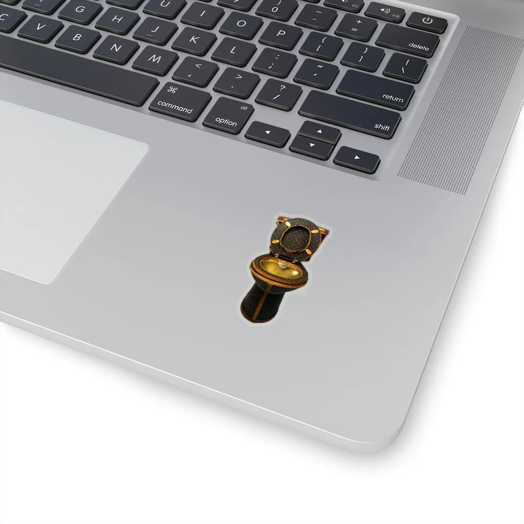 Luxury Golden Toilet Mob Wife Stickers - Image 2