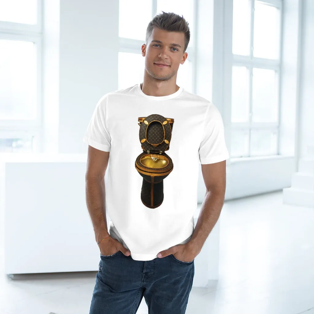 Luxury Golden Toilet Mob Wife T-Shirt - Image 9
