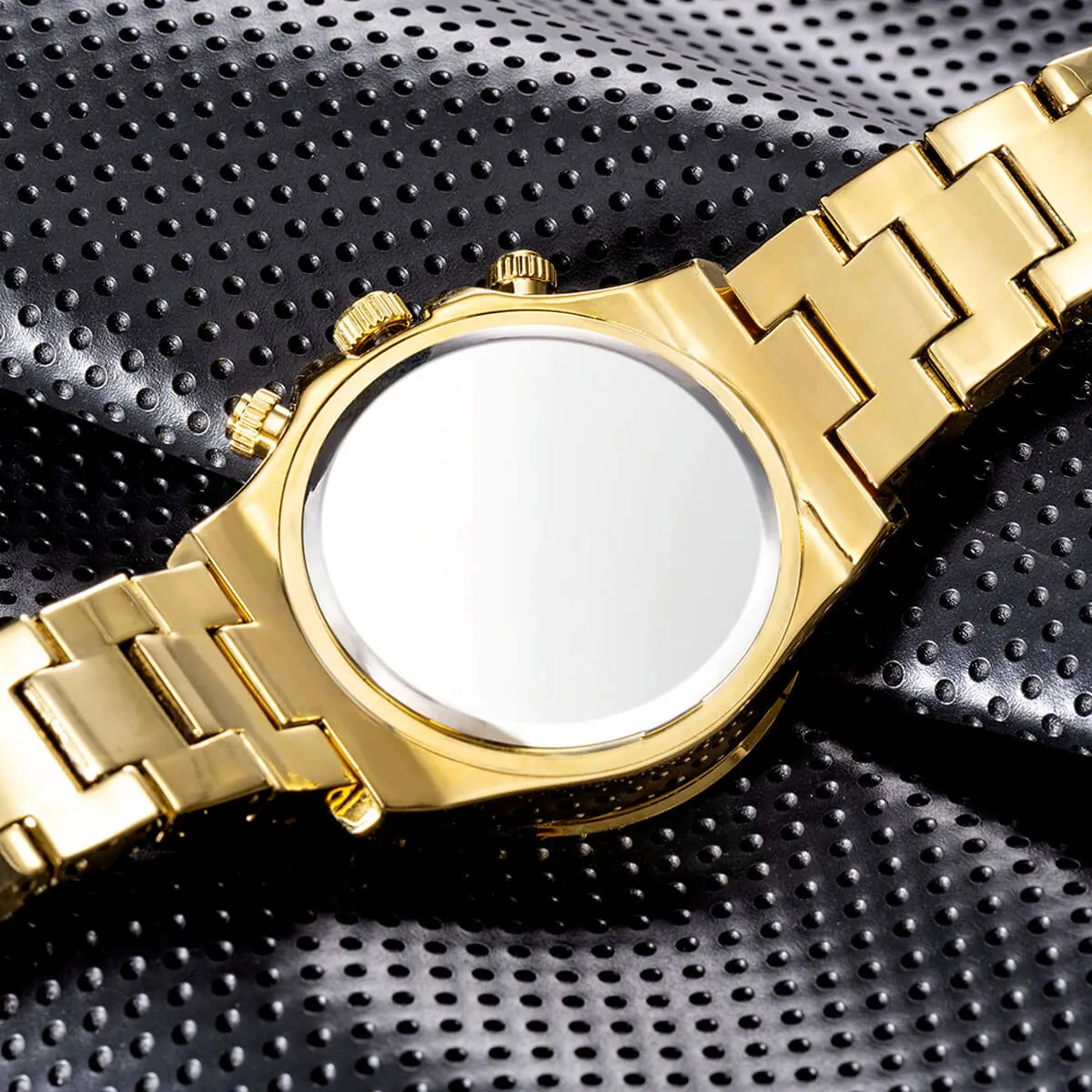 Luxury Iced Out Diamond Stainless Steel Watch - Image 18