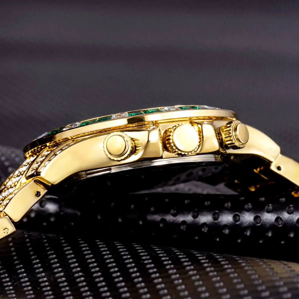 Luxury Iced Out Diamond Stainless Steel Watch - Image 19