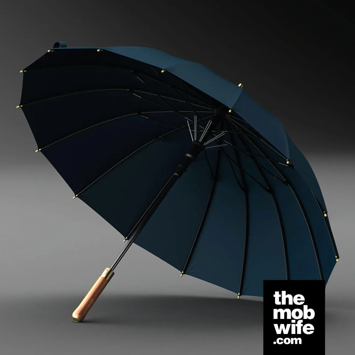 Luxury Large 16 Ribs Handle Business Gentleman Umbrella - Image 7