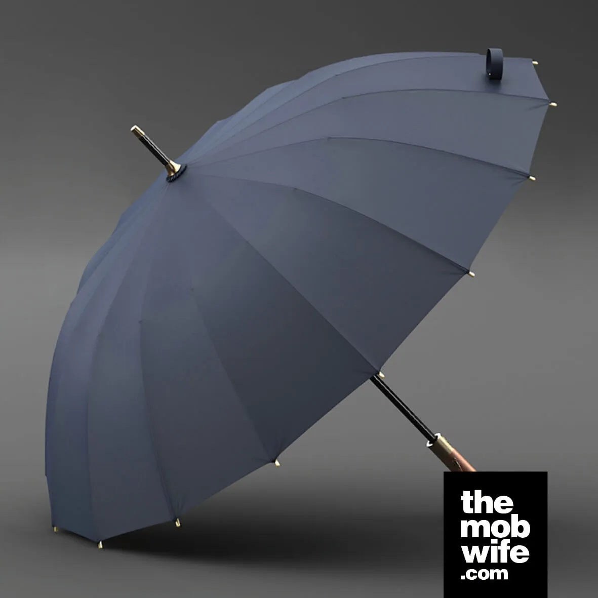 Luxury Large 16 Ribs Handle Business Gentleman Umbrella - Image 9