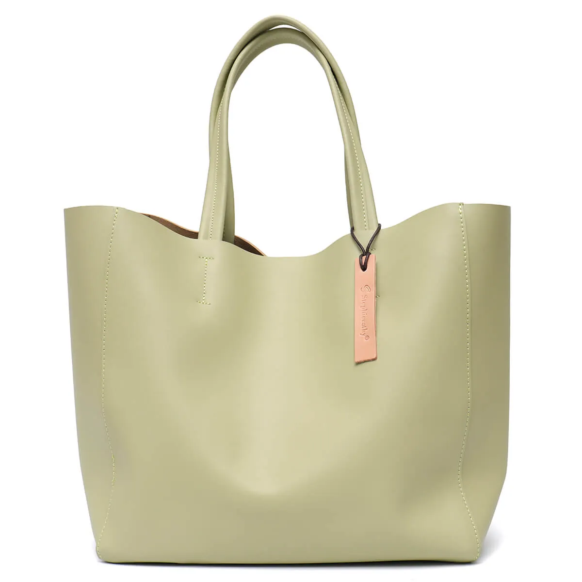 Luxury Leather Designer Women Tote Bags - Image 7