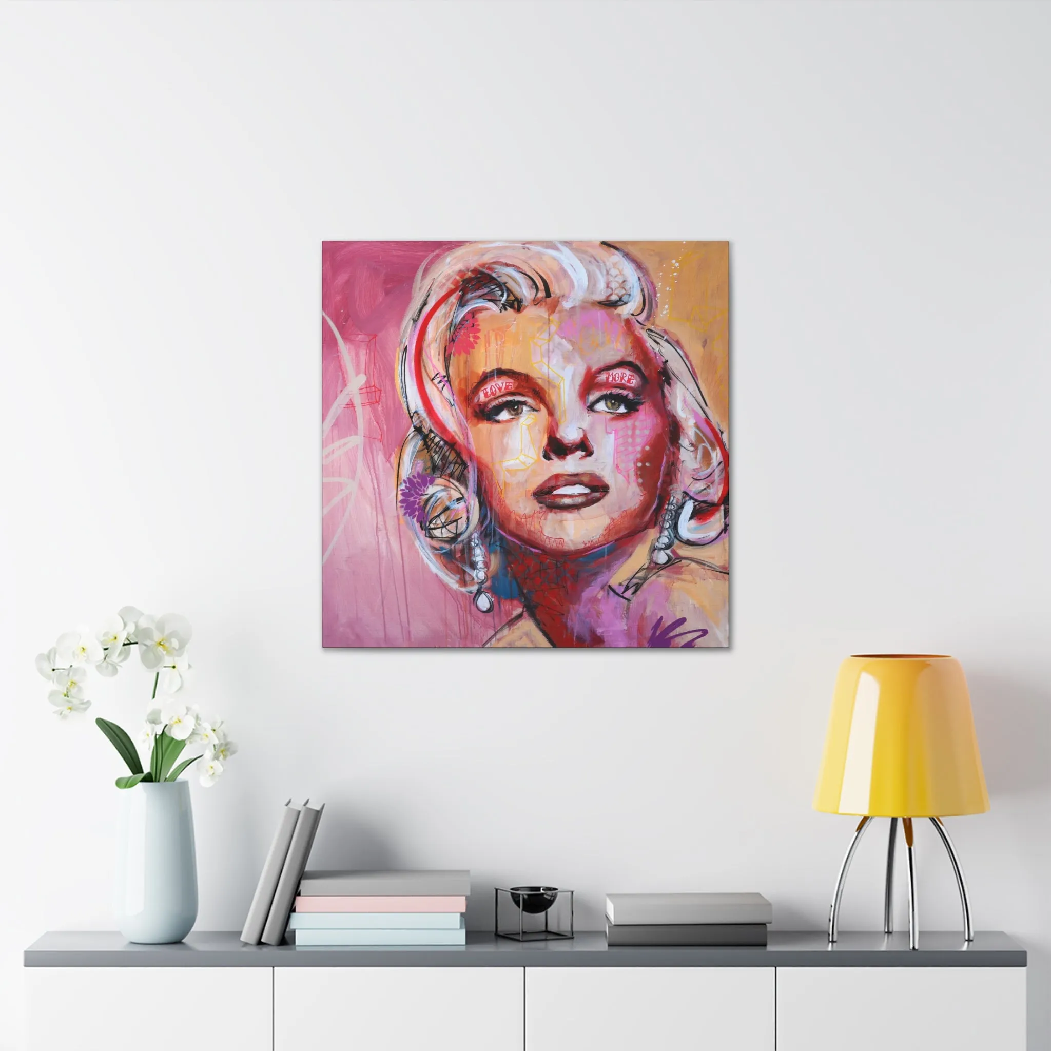 Marilyn Monroe Pop Art Surrealism Canvas Gallery Wraps - Image 10