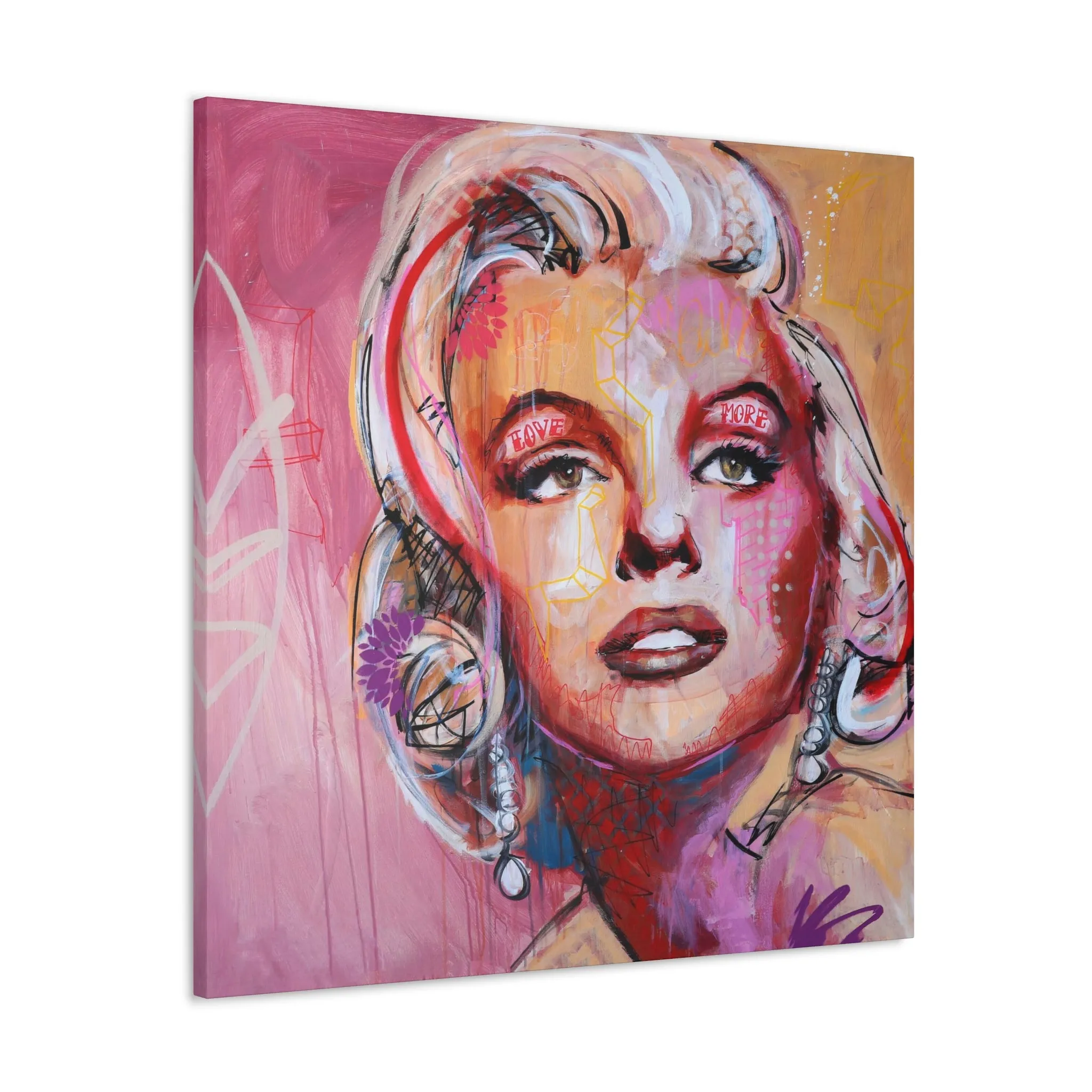 Marilyn Monroe Pop Art Surrealism Canvas Gallery Wraps - Image 11