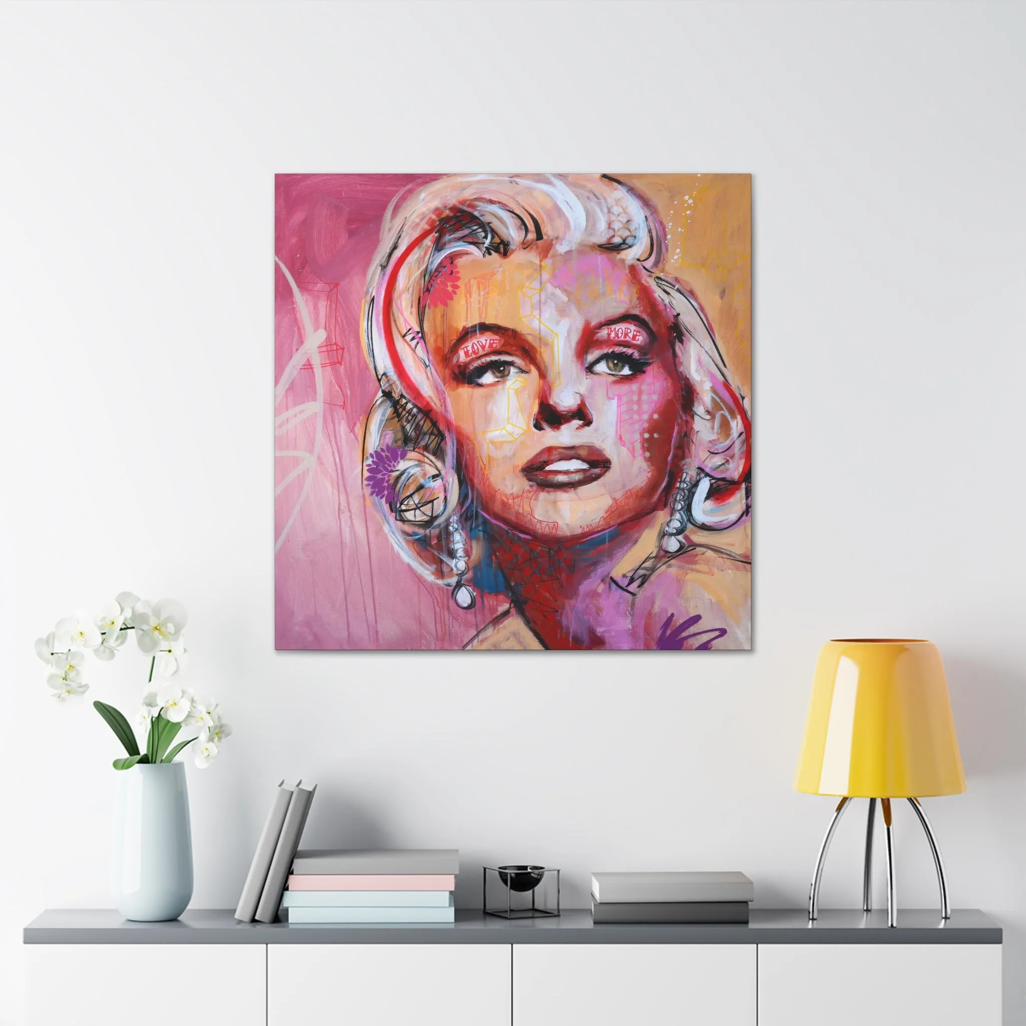 Marilyn Monroe Pop Art Surrealism Canvas Gallery Wraps - Image 12