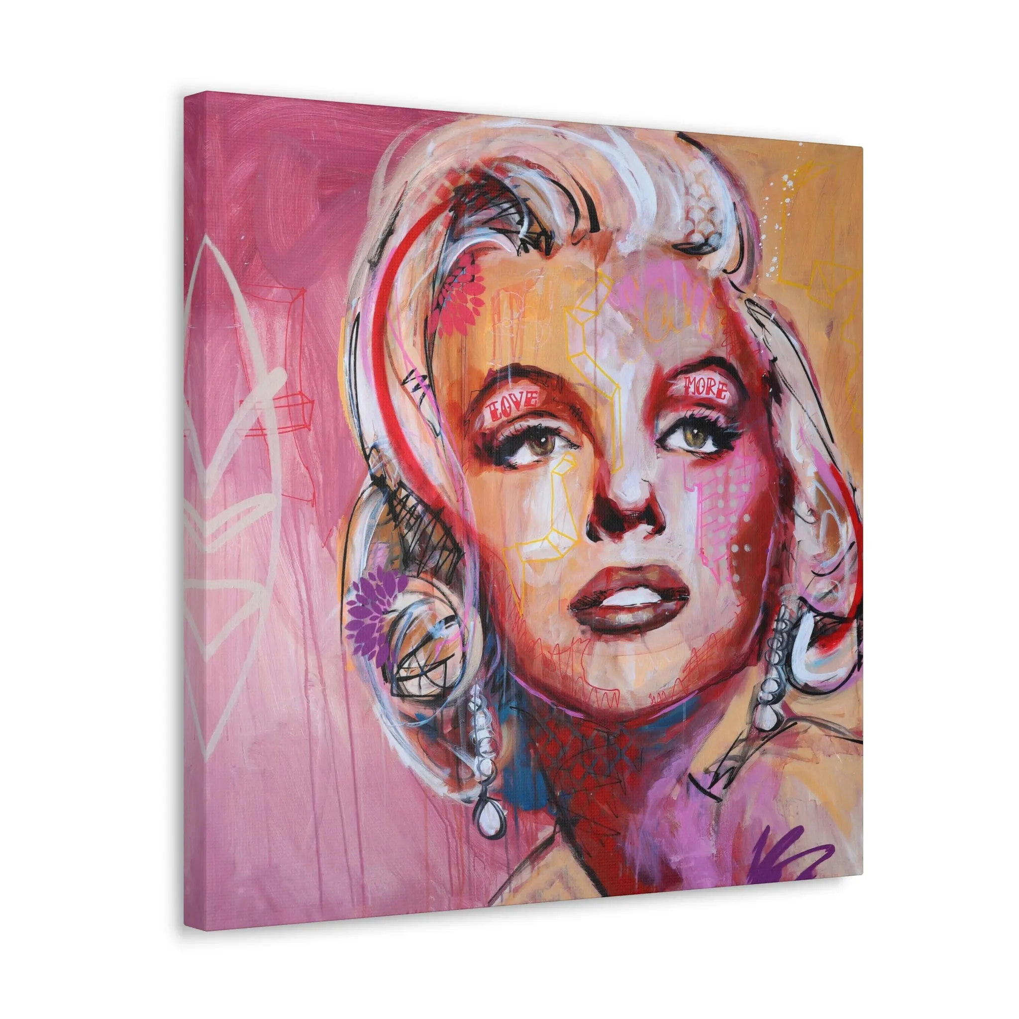 Marilyn Monroe Pop Art Surrealism Canvas Gallery Wraps - Image 5
