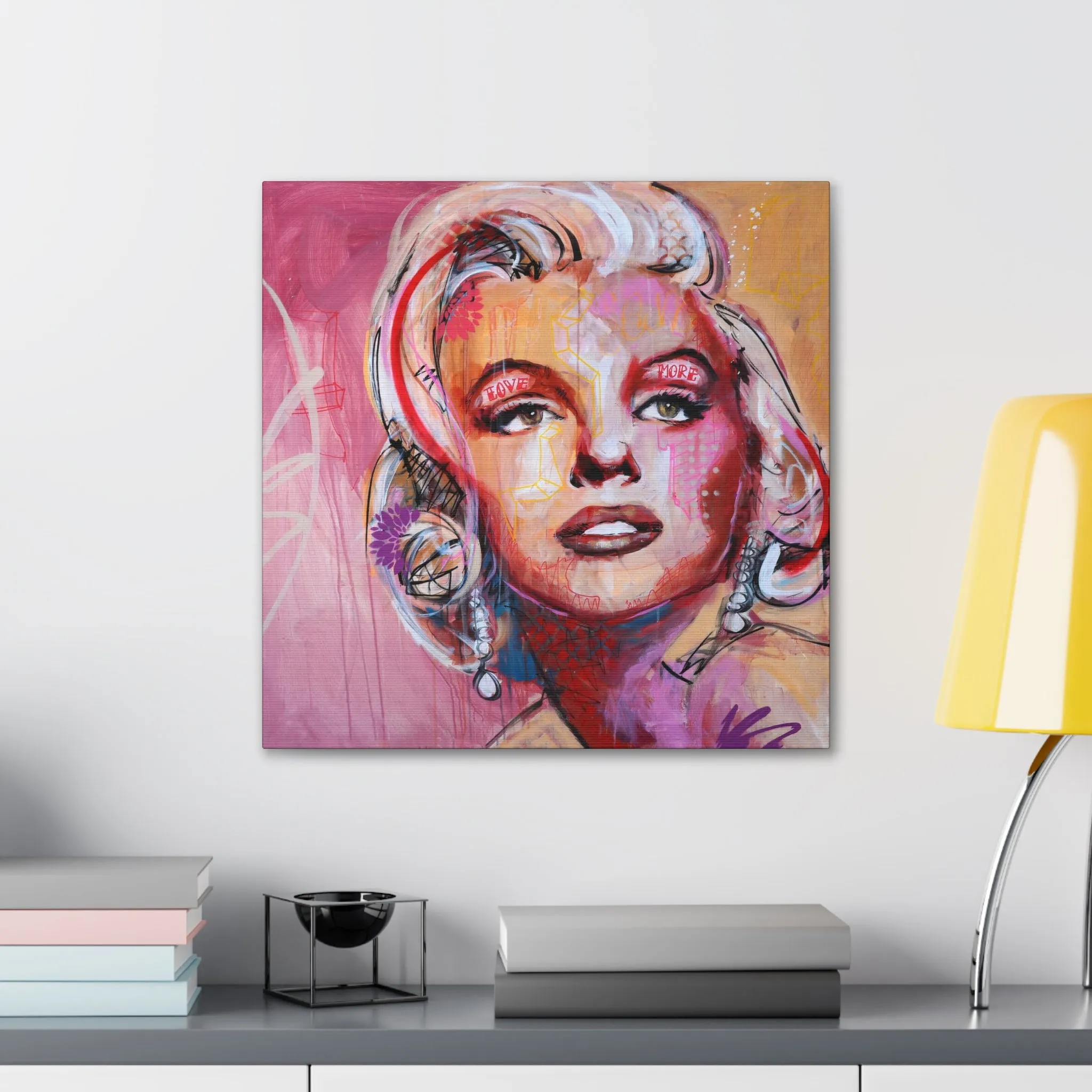 Marilyn Monroe Pop Art Surrealism Canvas Gallery Wraps - Image 6