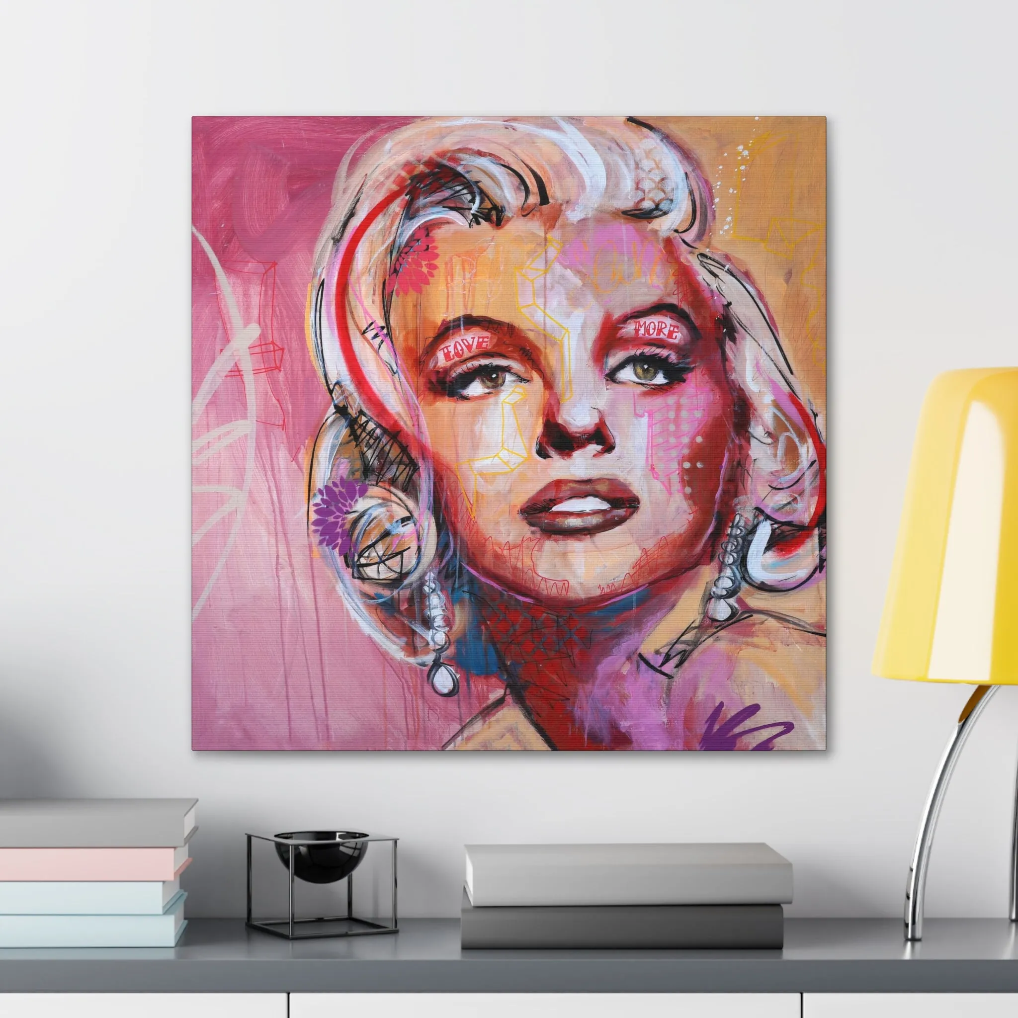 Marilyn Monroe Pop Art Surrealism Canvas Gallery Wraps - Image 8