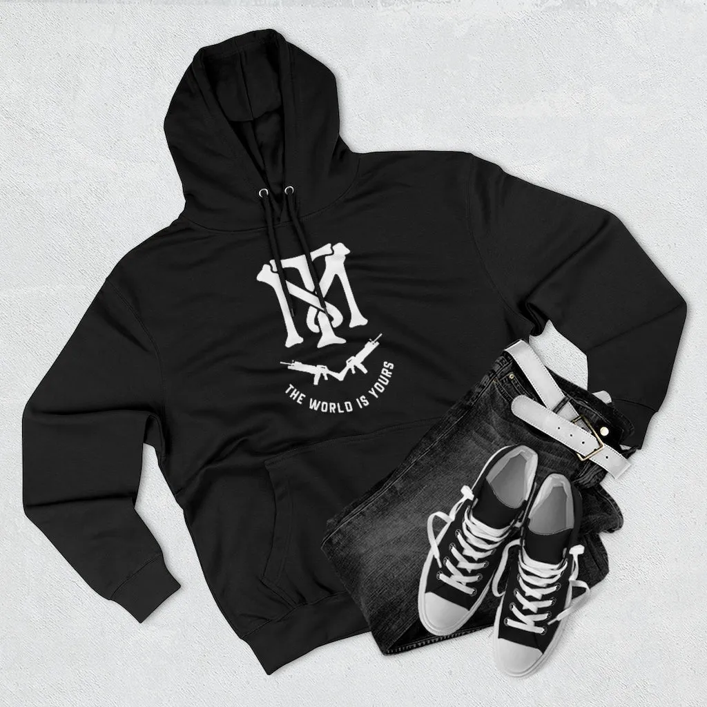 Miami 305 Gangster Wise Words is yours Pullover Hoodie - Image 2