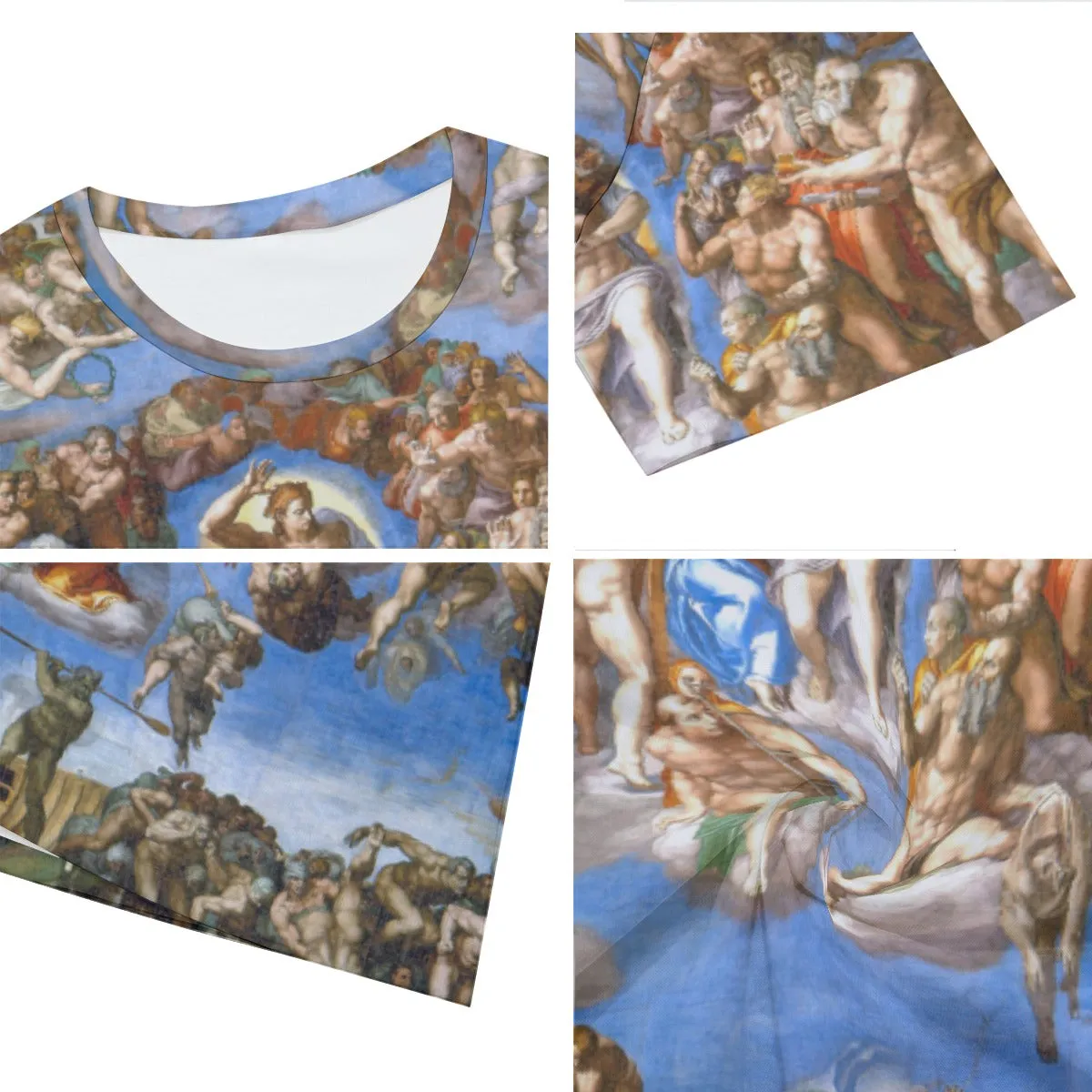 Michelangelo's The Last Judgment T-Shirt - Image 3