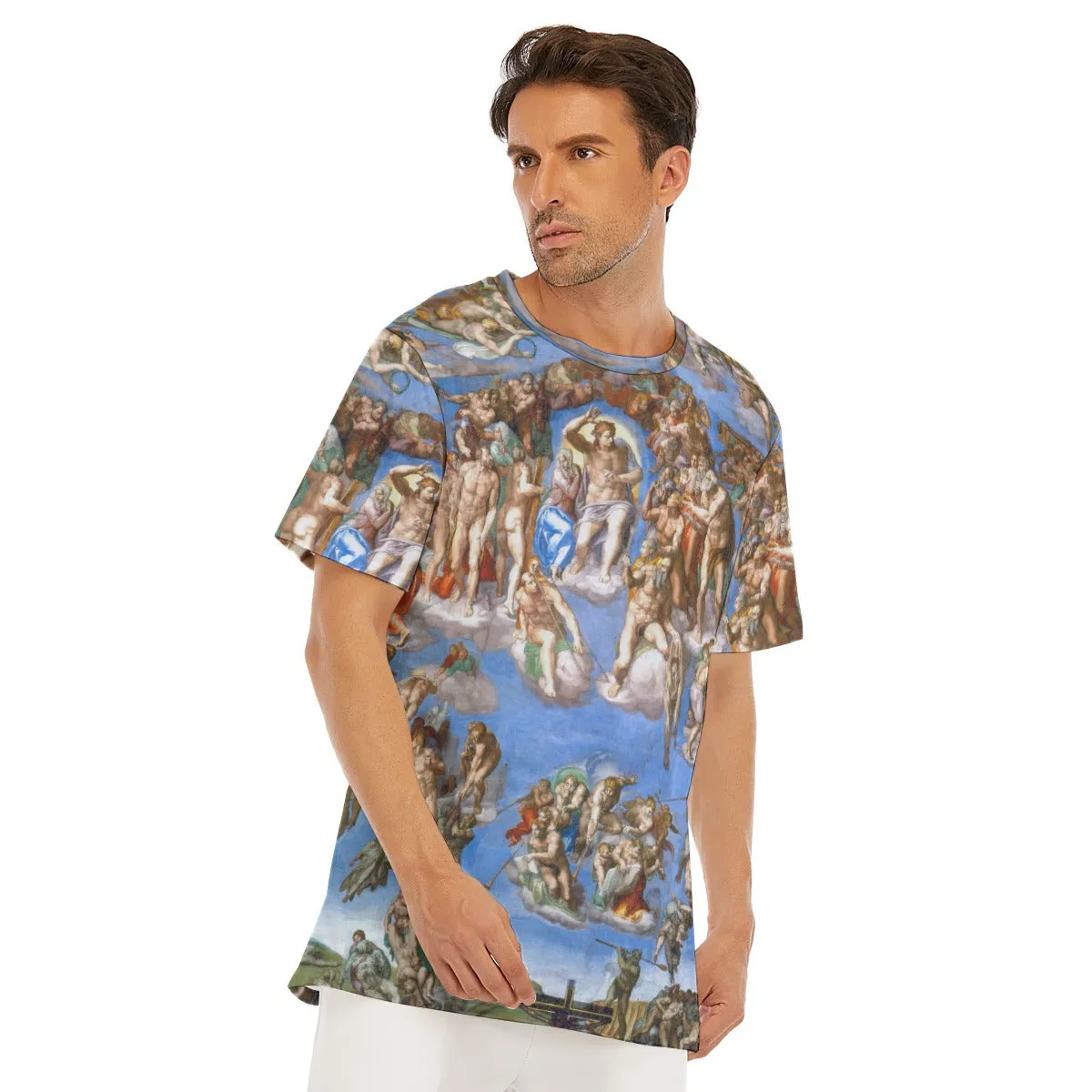 Michelangelo's The Last Judgment T-Shirt - Image 5