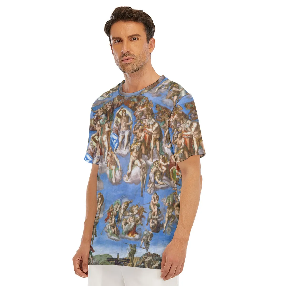 Michelangelo's The Last Judgment T-Shirt - Image 6