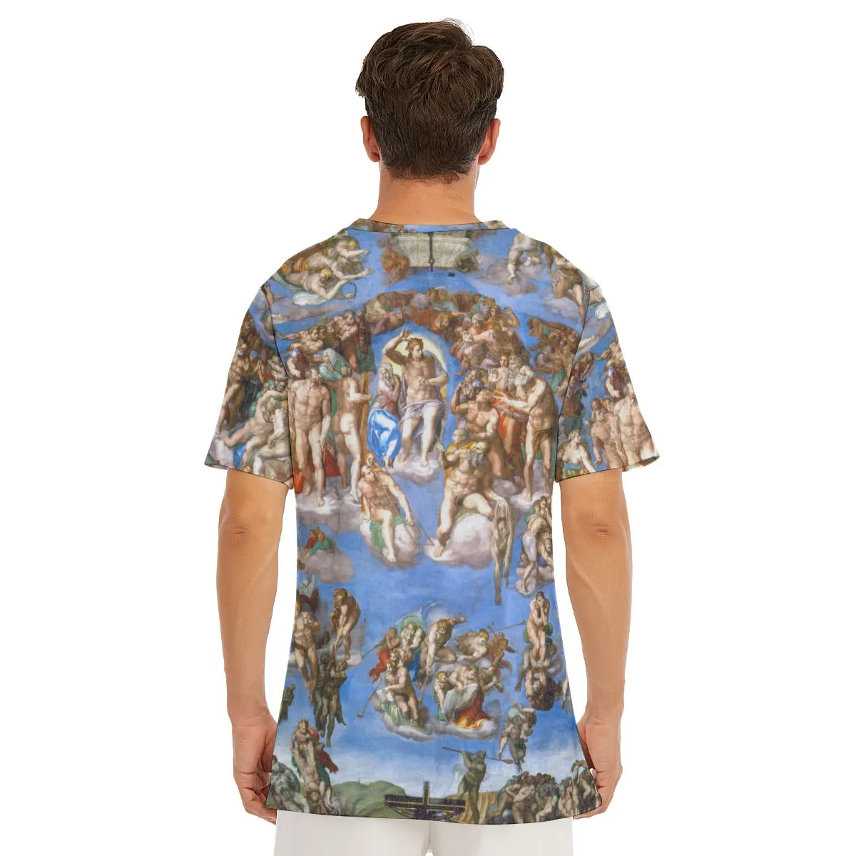 Michelangelo's The Last Judgment T-Shirt - Image 7