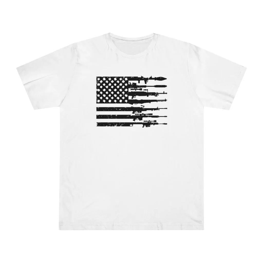 Military American Flag Local Patriotic T-shirt