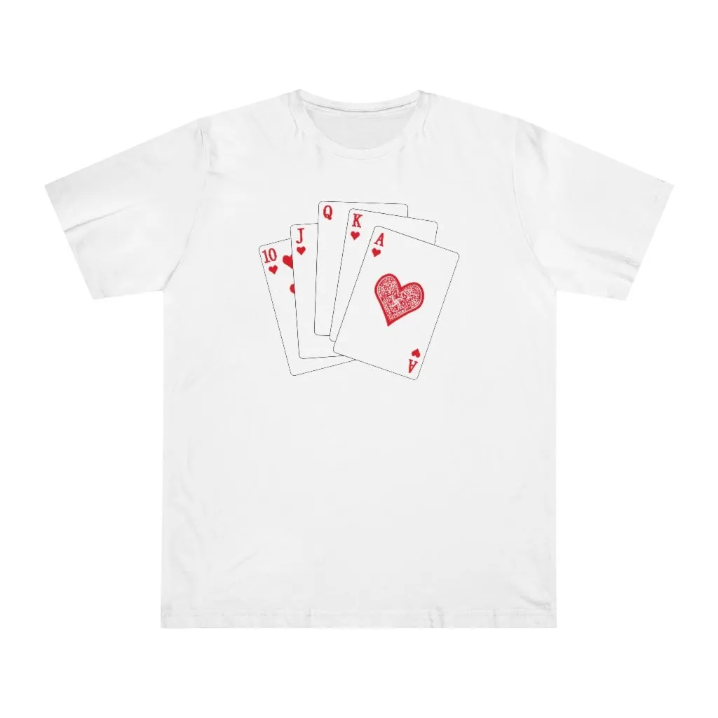 Mobster Winning hand Cards Royal Flush T-shirt