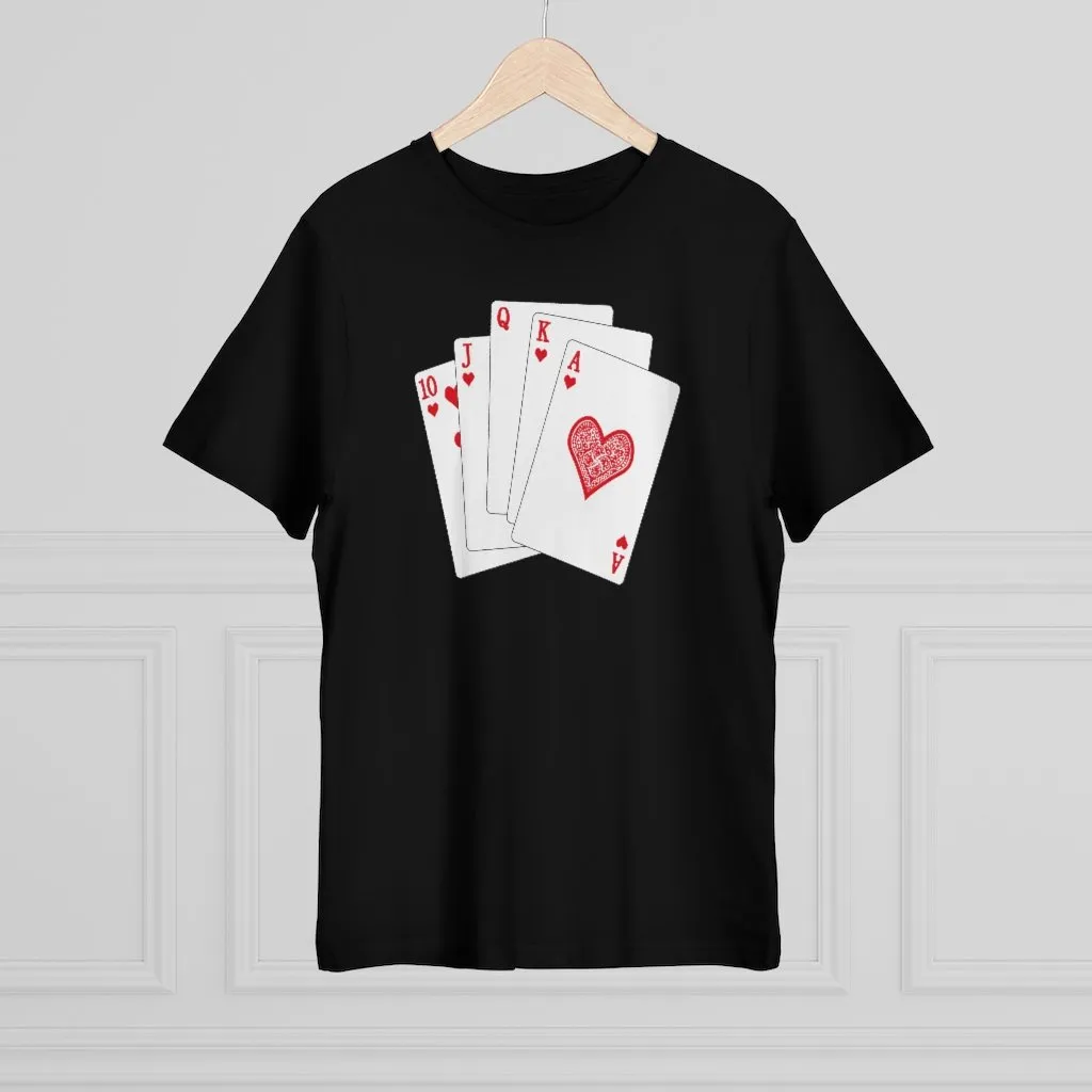 Mobster Winning hand Cards Royal Flush T-shirt - Image 8
