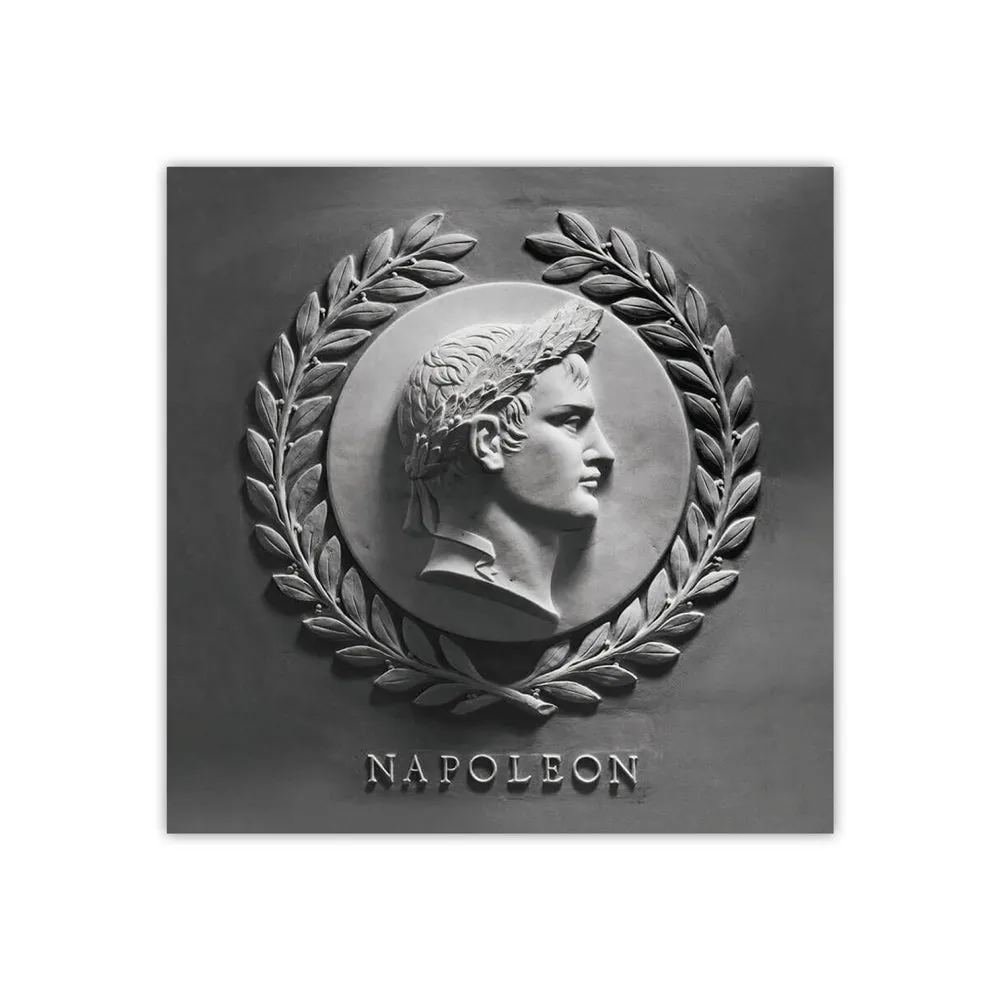 Napoleon French Emperor Historic Stone Sculpture Canvas Print - Image 7