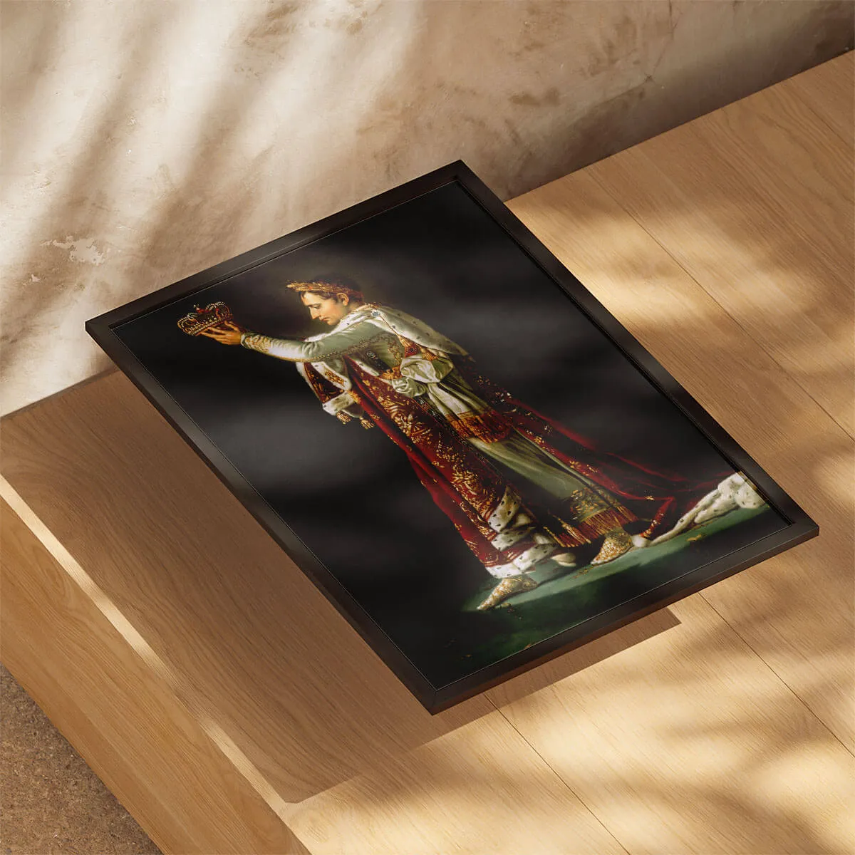 Napoleon Portrait Coronation Jacques-Louis David Canvas Print