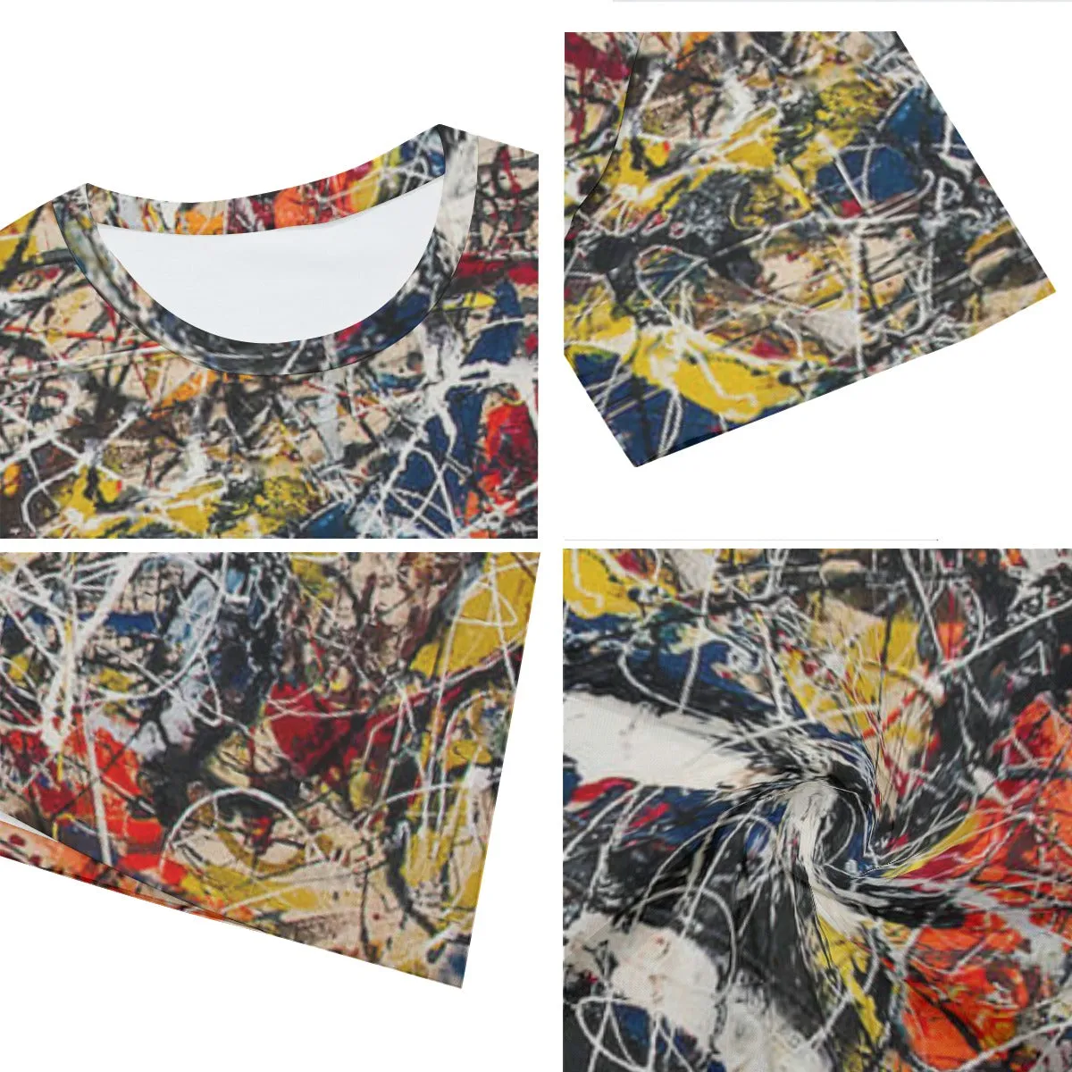 Number 17A by Jackson Pollock T-Shirt - Image 3