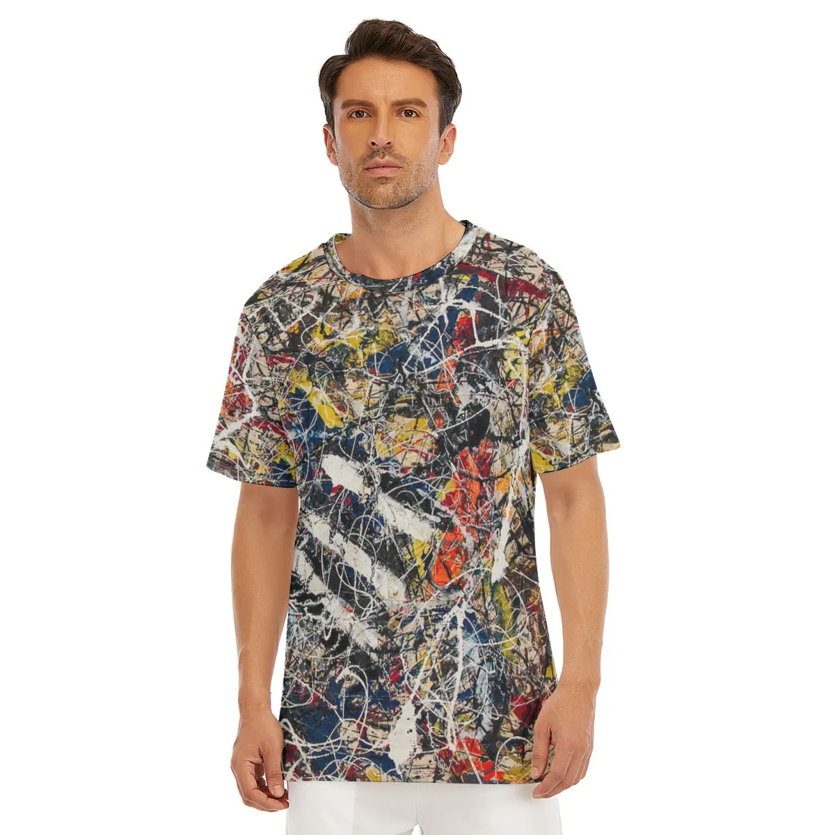 Number 17A by Jackson Pollock T-Shirt - Image 4