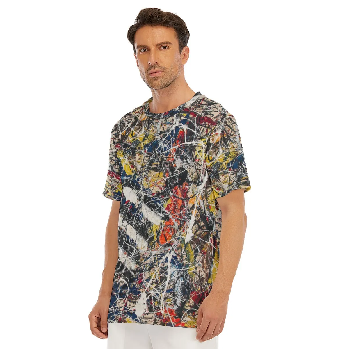 Number 17A by Jackson Pollock T-Shirt - Image 6
