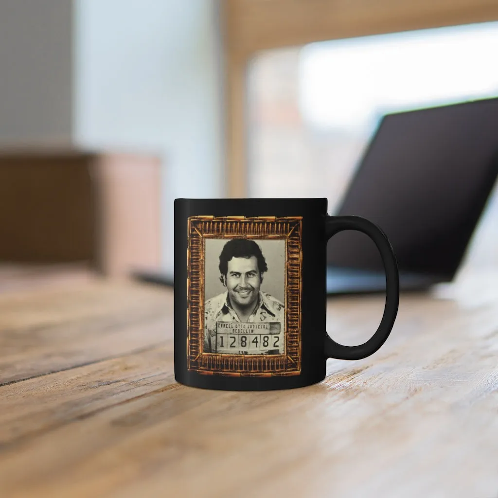 Pablo Emilio Escobar Gaviria Medellín Boss El Patron Black mug 11oz - Image 6