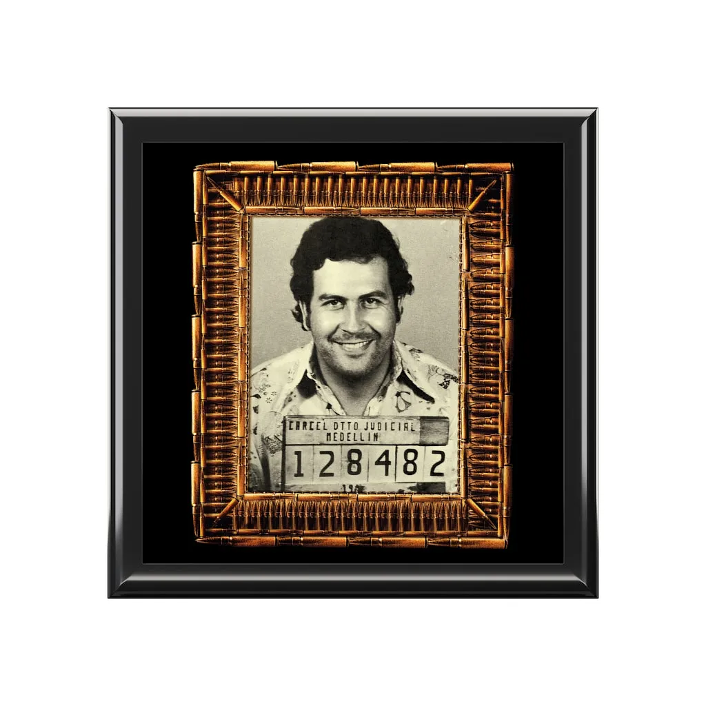 Pablo Emilio Escobar Gaviria Medellín Boss El Patron Jewelry Box