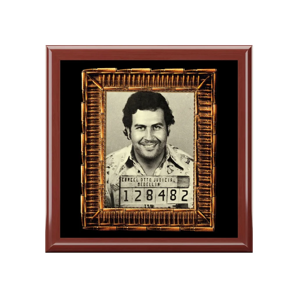 Pablo Emilio Escobar Gaviria Medellín Boss El Patron Jewelry Box - Image 5