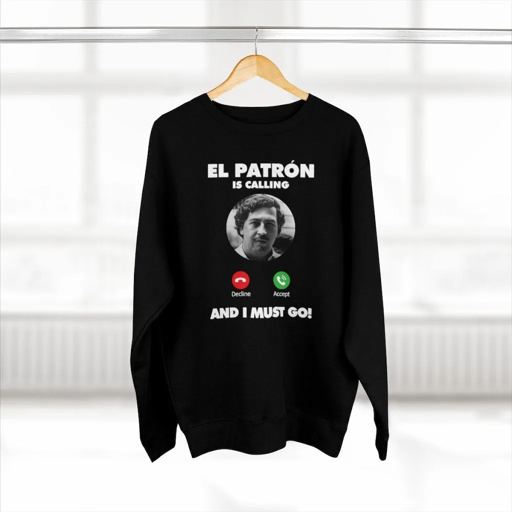 Pablo Escobar El Patron is Calling Colombian Don Sweatshirt - Image 3