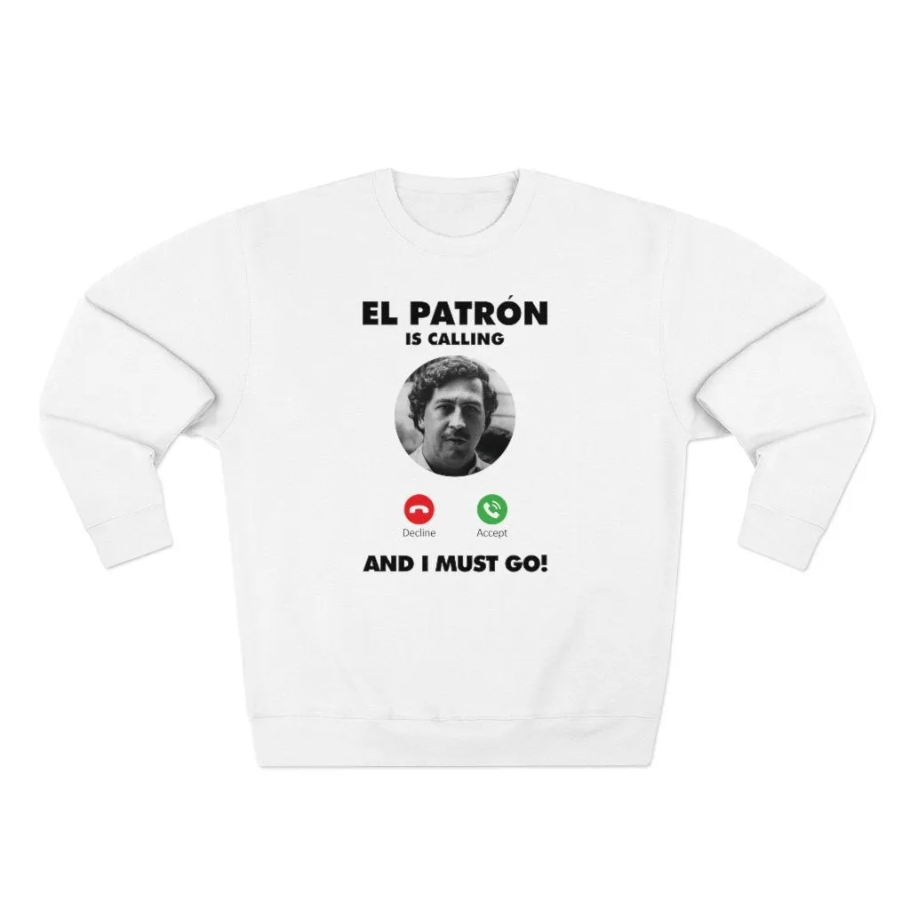 Pablo Escobar El Patron is Calling Colombian Don Sweatshirt - Image 4