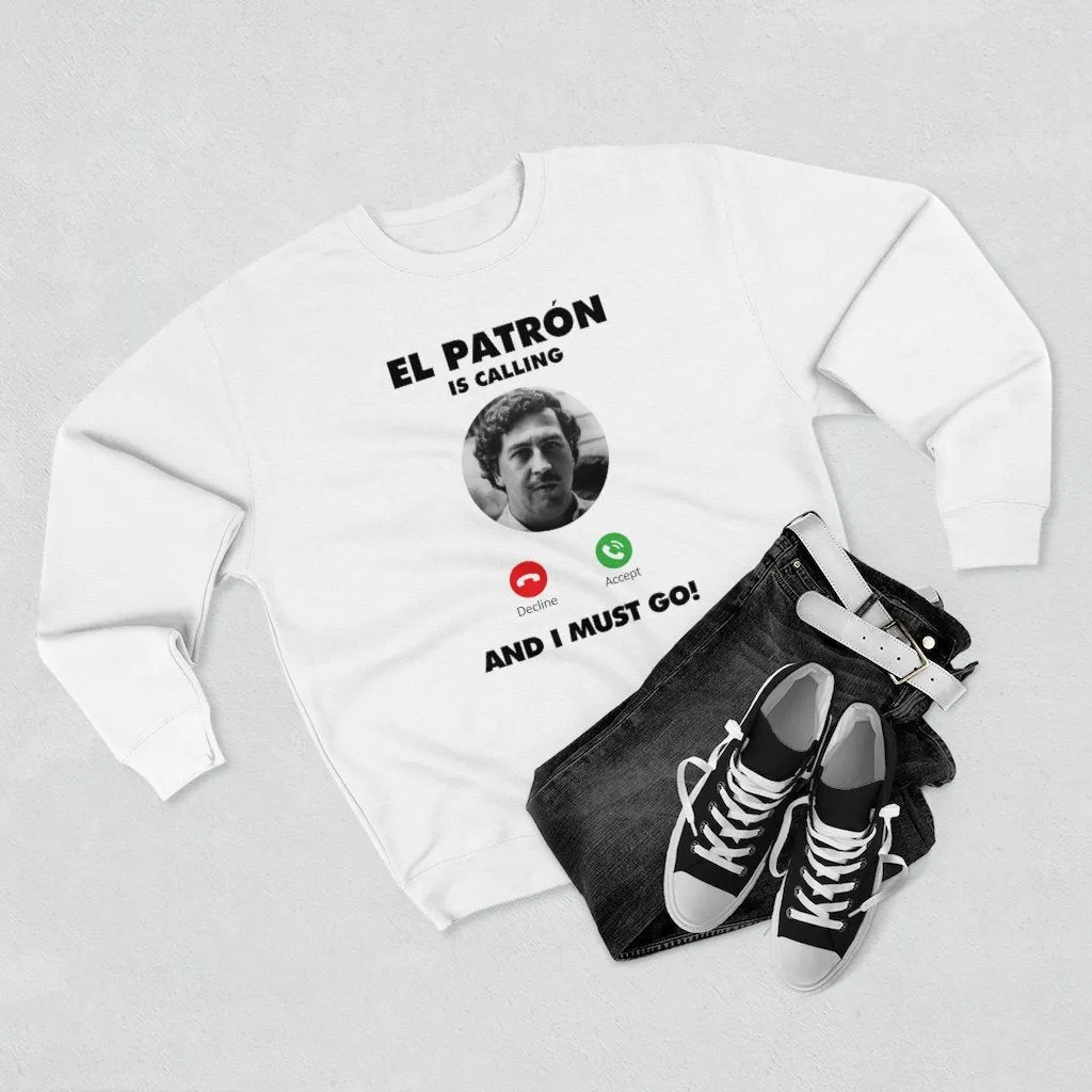 Pablo Escobar El Patron is Calling Colombian Don Sweatshirt - Image 5