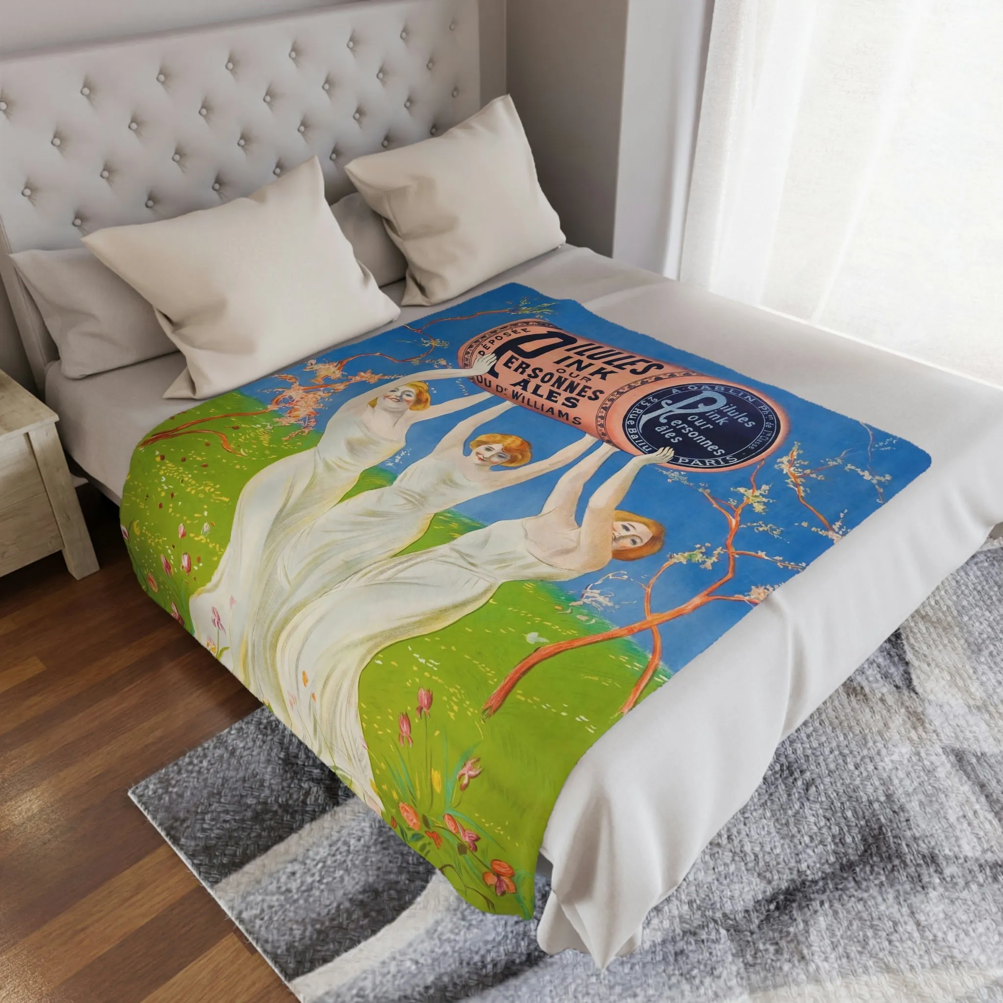 Pink Pills for Pale People Blanket - Image 4