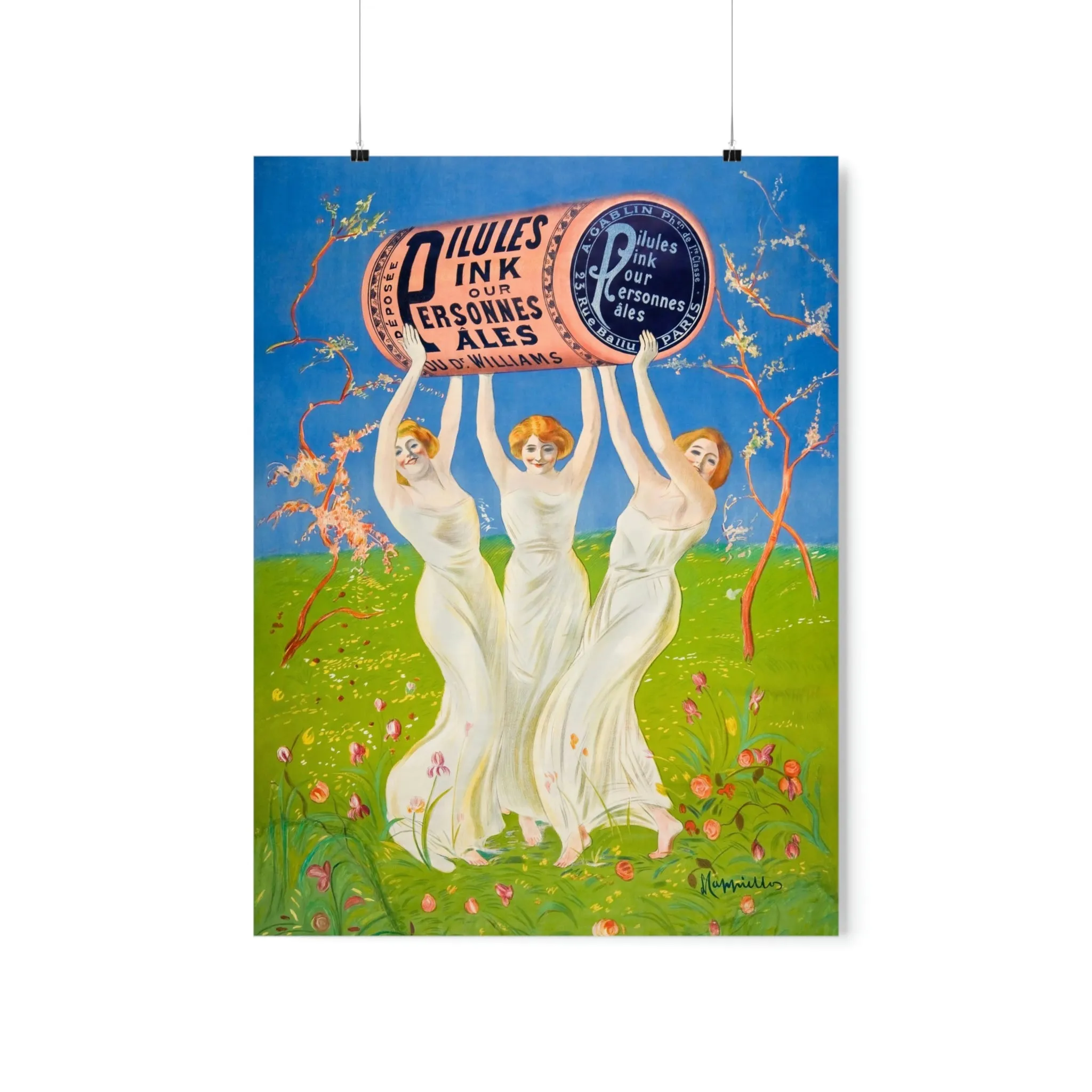 Pink Pills for Pale People Premium Posters - Image 4