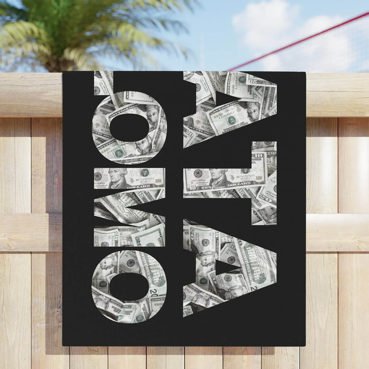 Plata o Plomo Don Pablo El Patron Money Beach Towel - Image 2