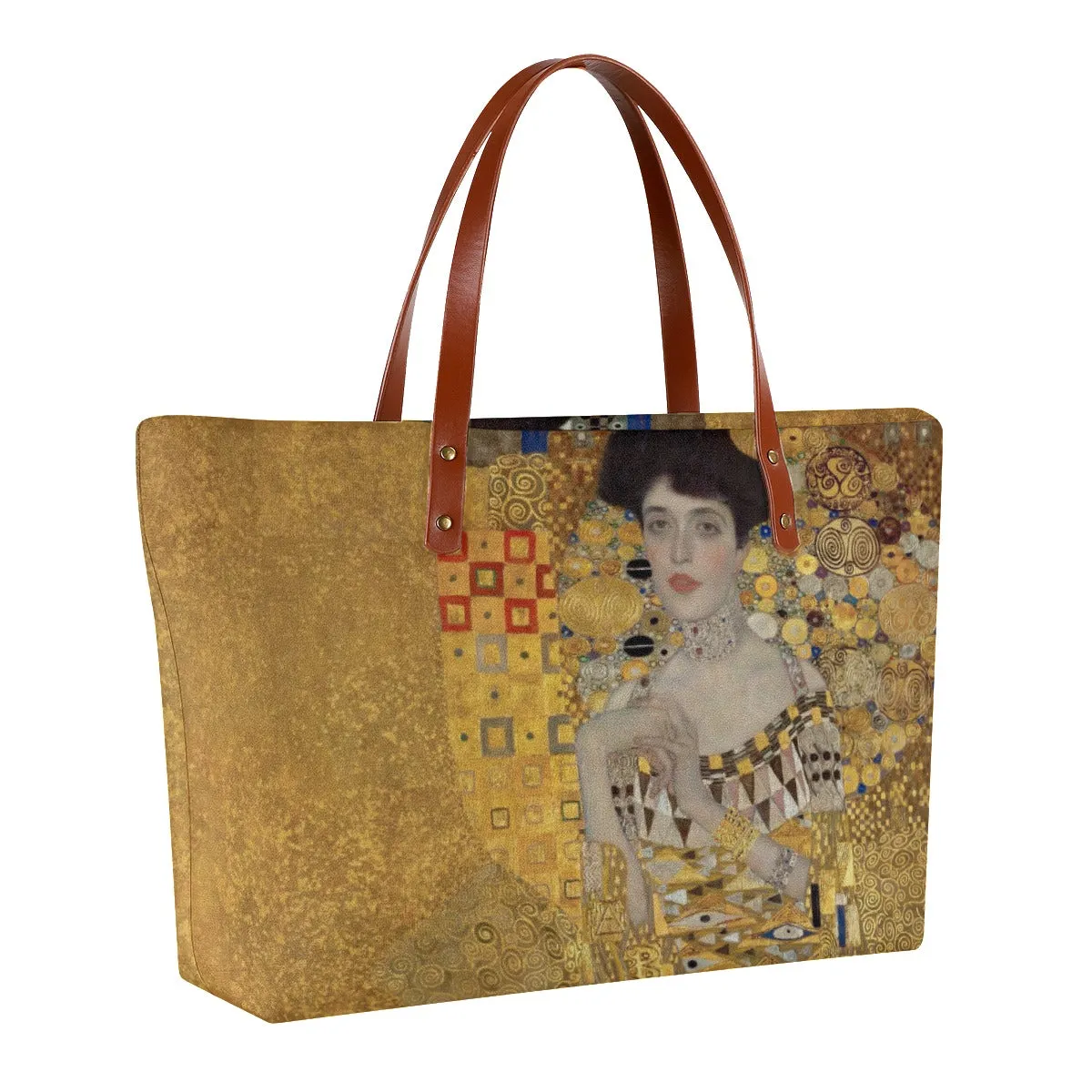 Portrait of Adele Bloch-Bauer I by Gustav Klimt Art Tote Bag - Image 2